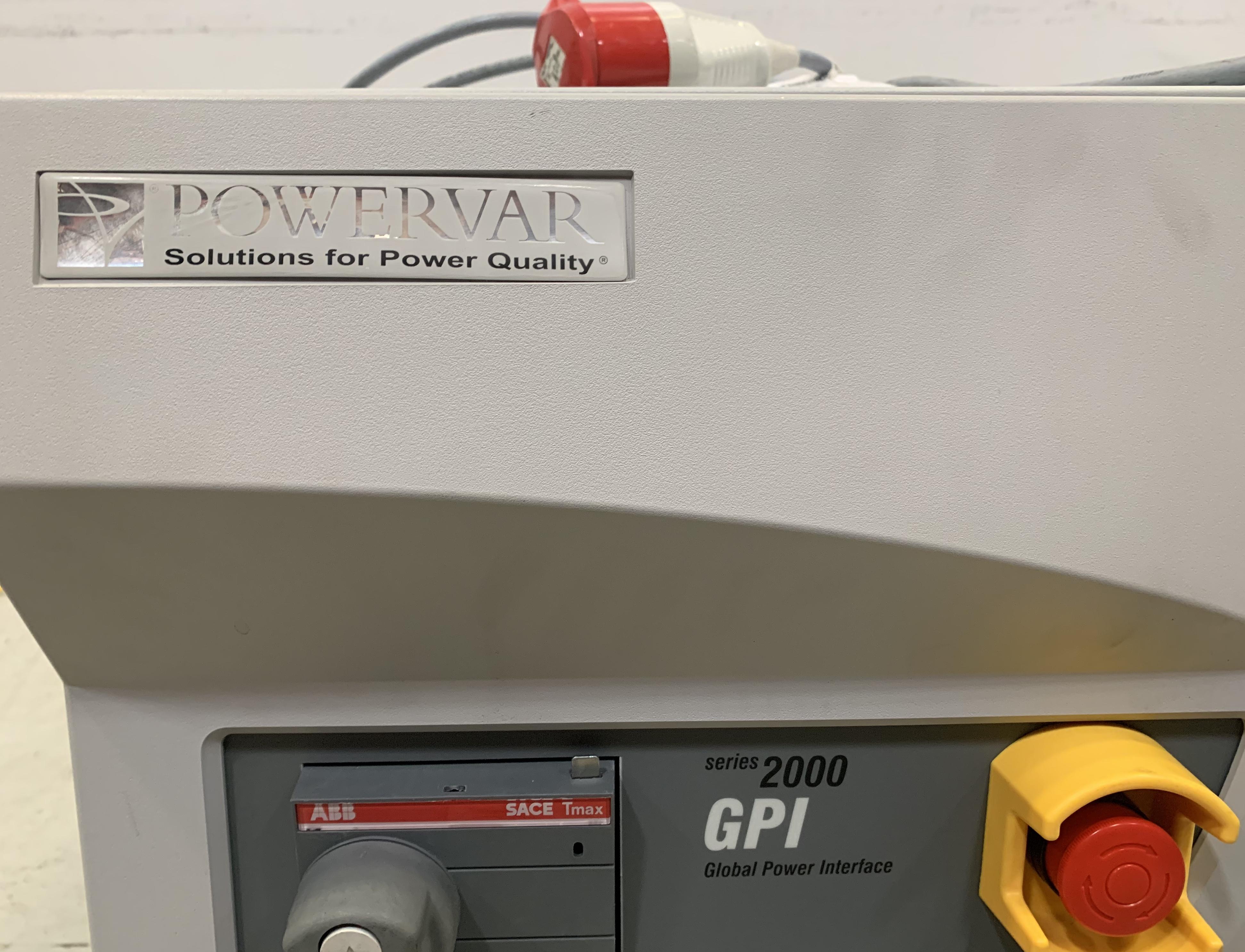 Powervar ABC15.0-20D40Y Power Supply UPS 15kVA 60Hz 220V 3-Phase Delta