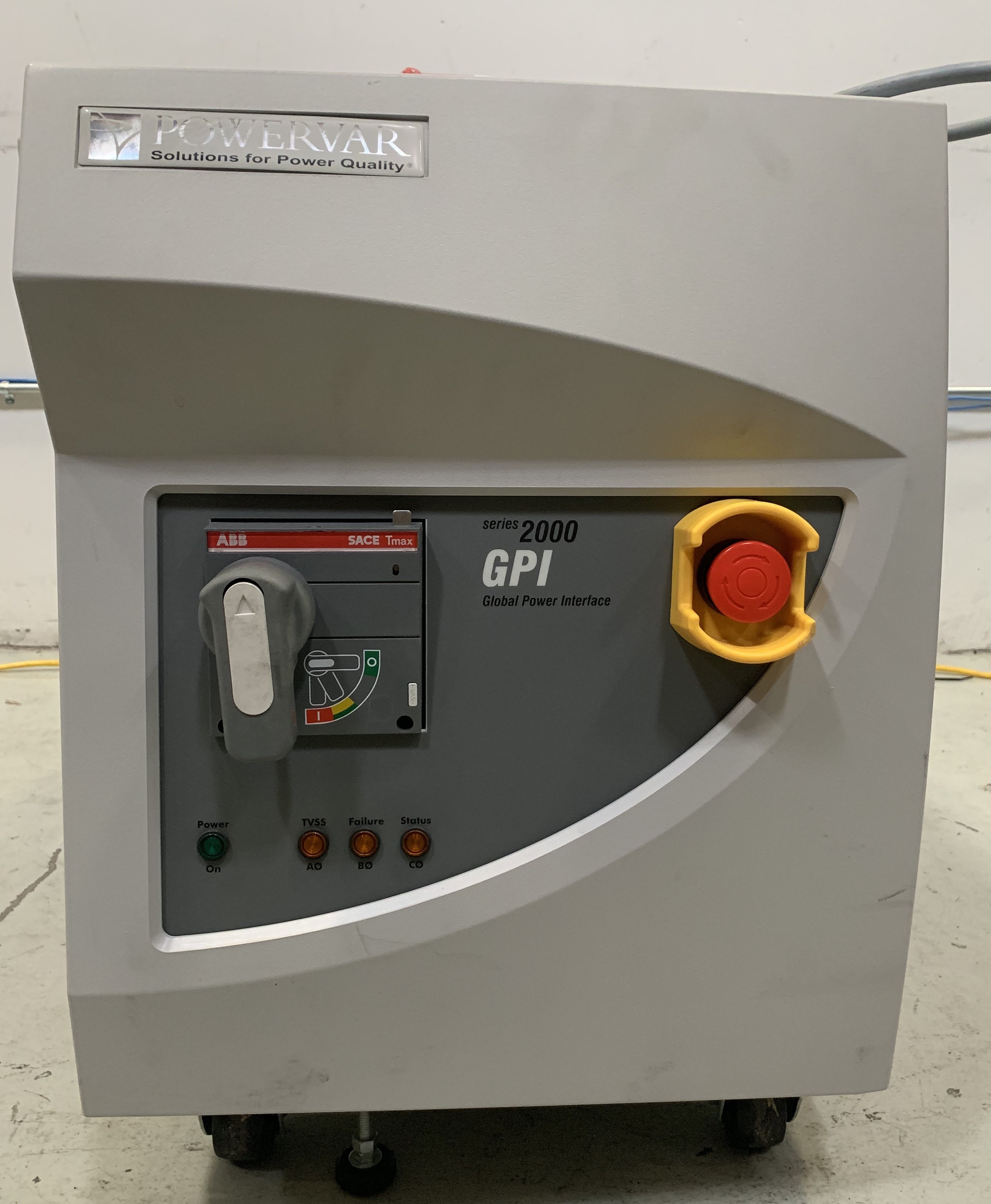 Powervar ABC15.0-20D40Y Power Supply UPS 15kVA 60Hz 220V 3-Phase Delta