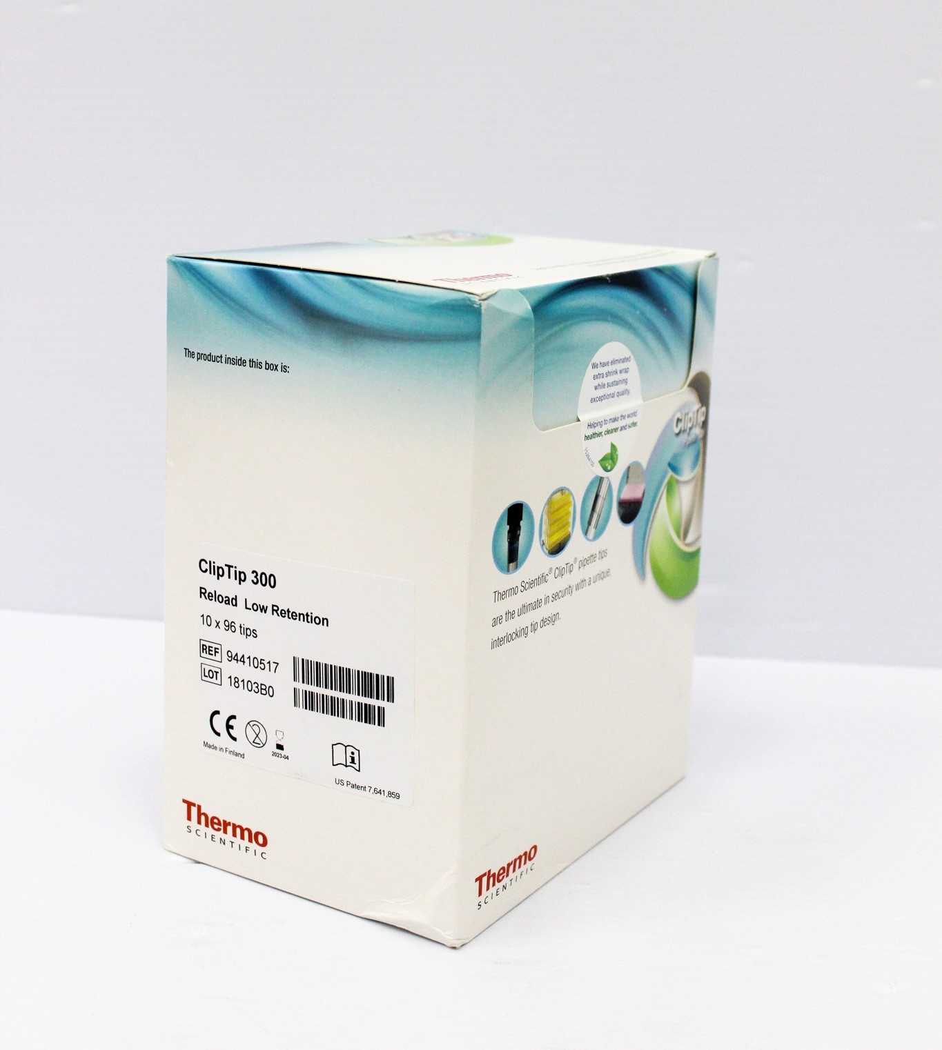 Thermo Scientific Ref: 94410517 Pipette Tips 300L Low Retention 10x96 Pack