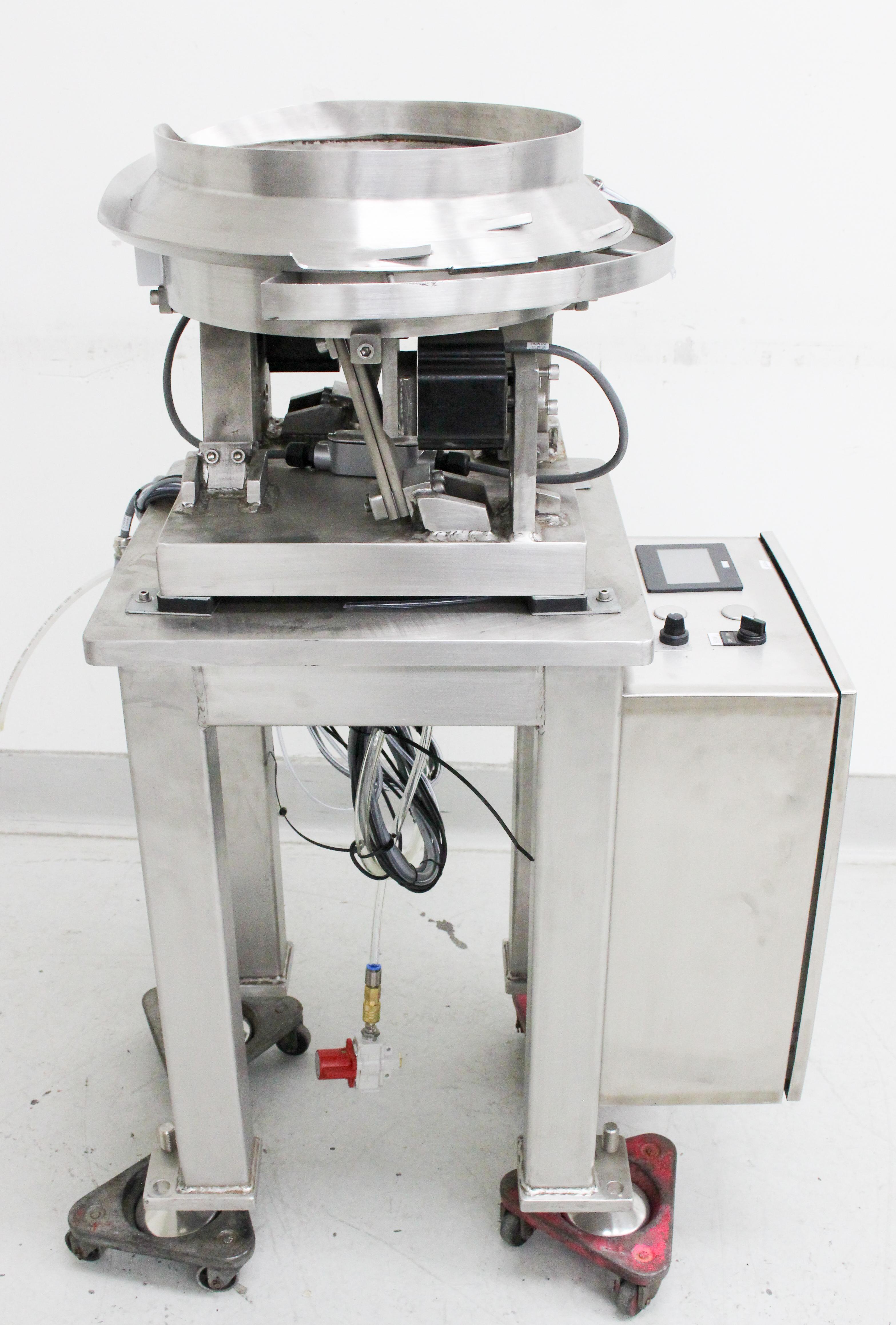 R-Tech 15-110AC-WS-BCS Vibratory Bowl Feeder for Precise Sorting 1000+SPM