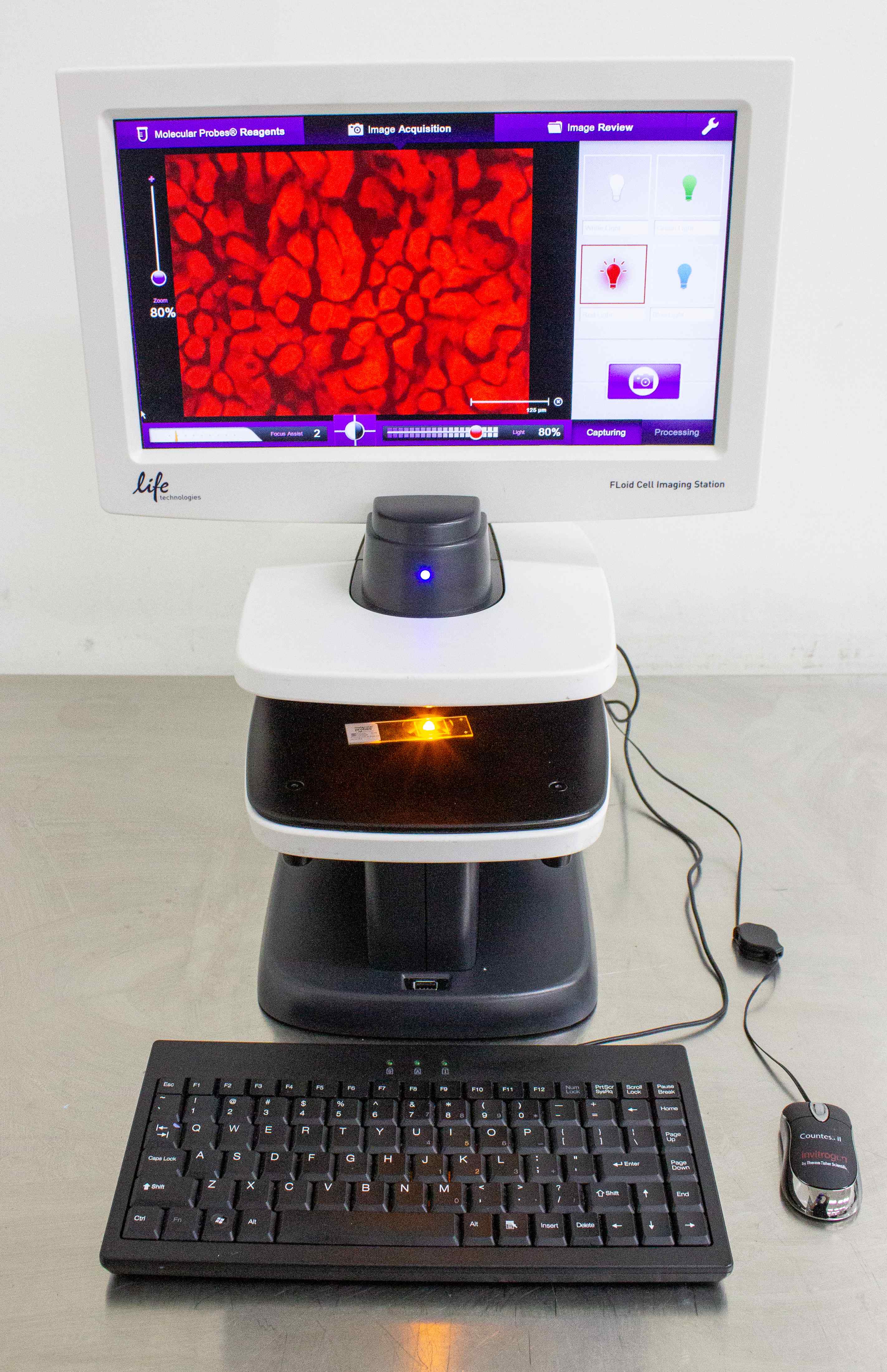LifeTech FLoid Imager Cell Imaging Station Fluorescent Benchtop User-Friendly