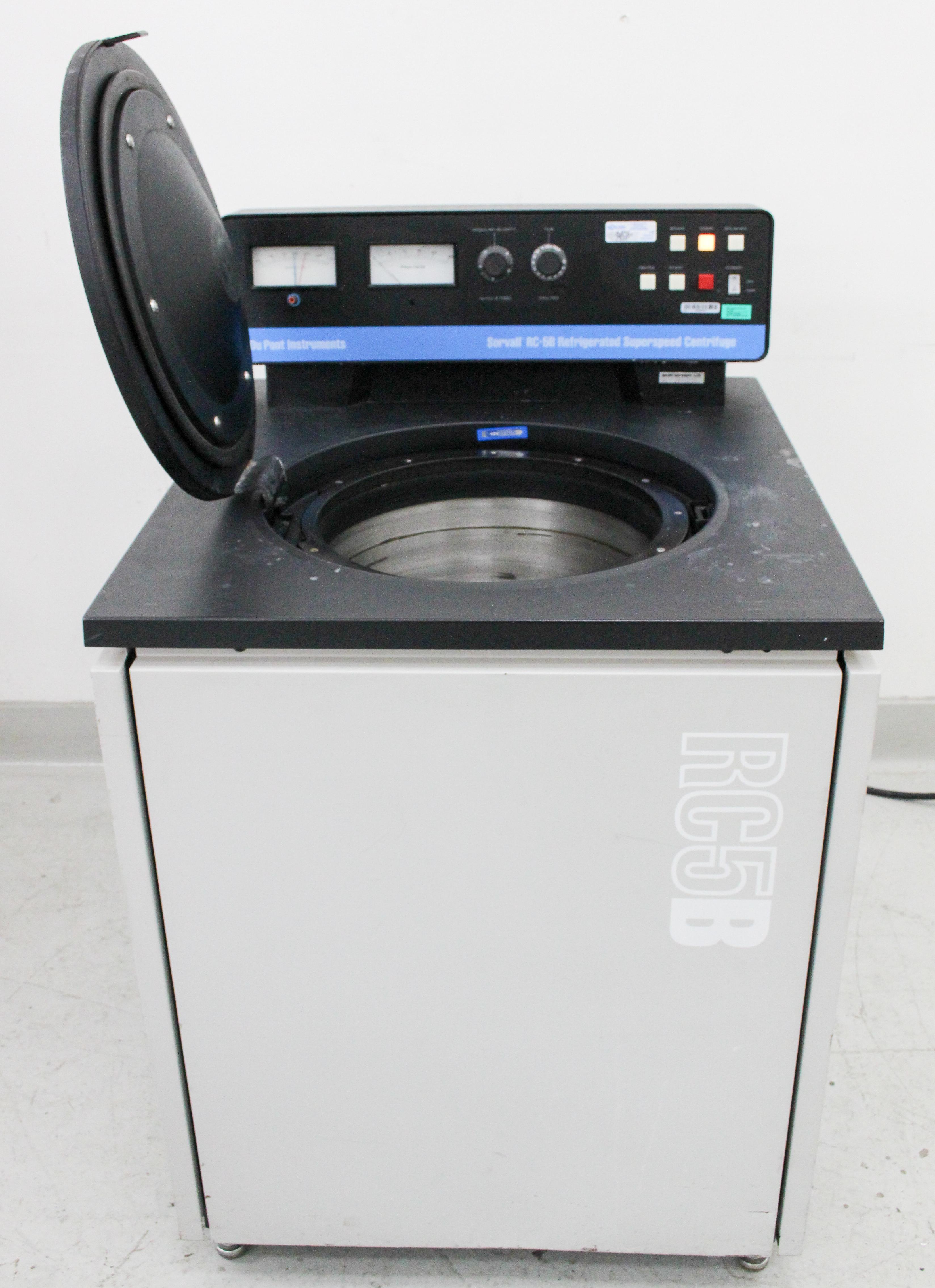 Sorvall RC5B Centrifugation Floor Model 220V 60Hz -20c to 40c 21000 RPM