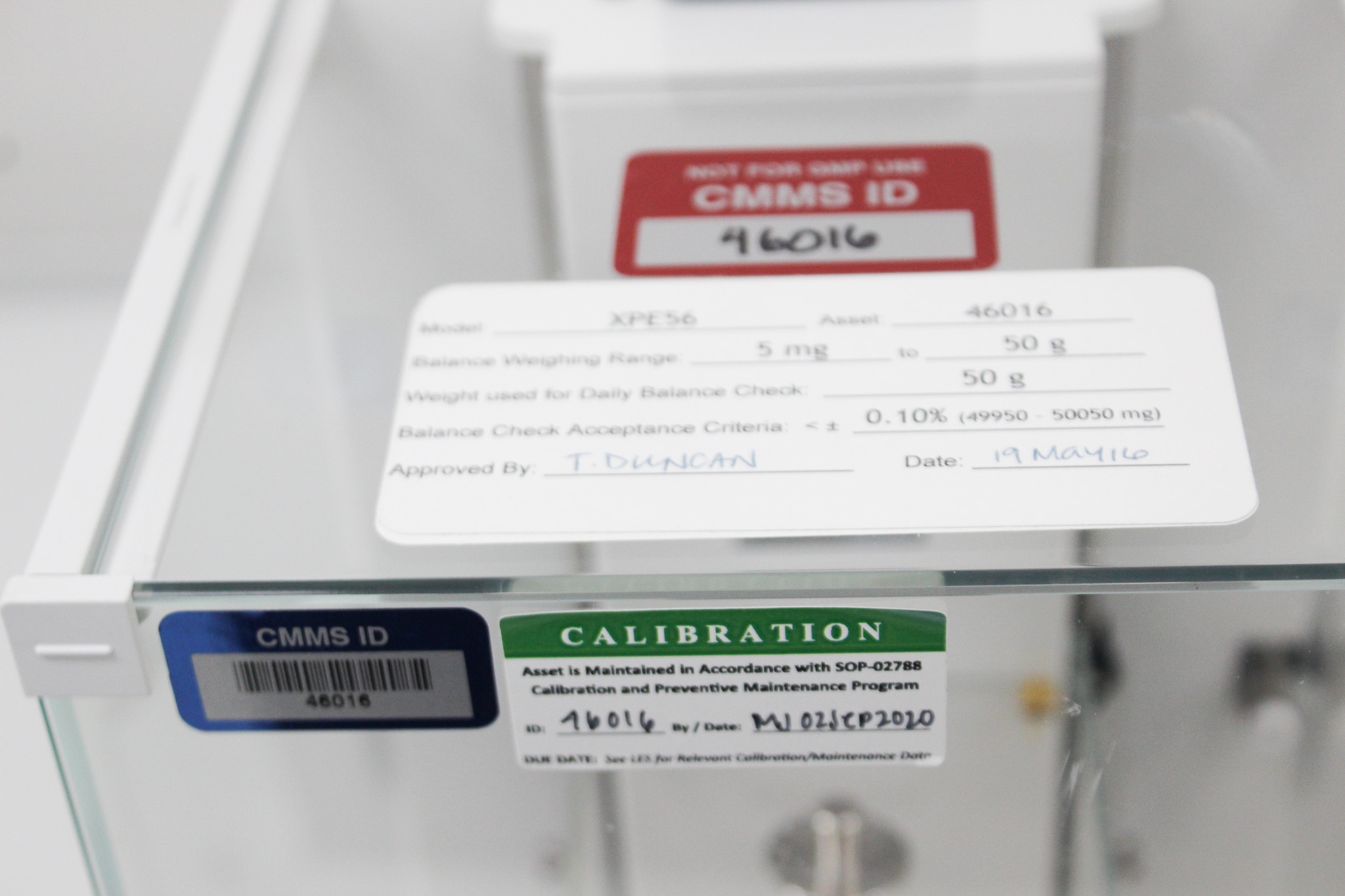 Mettler XPE56 Micro Balance Precision Testing 52g Capacity with Electrostatic