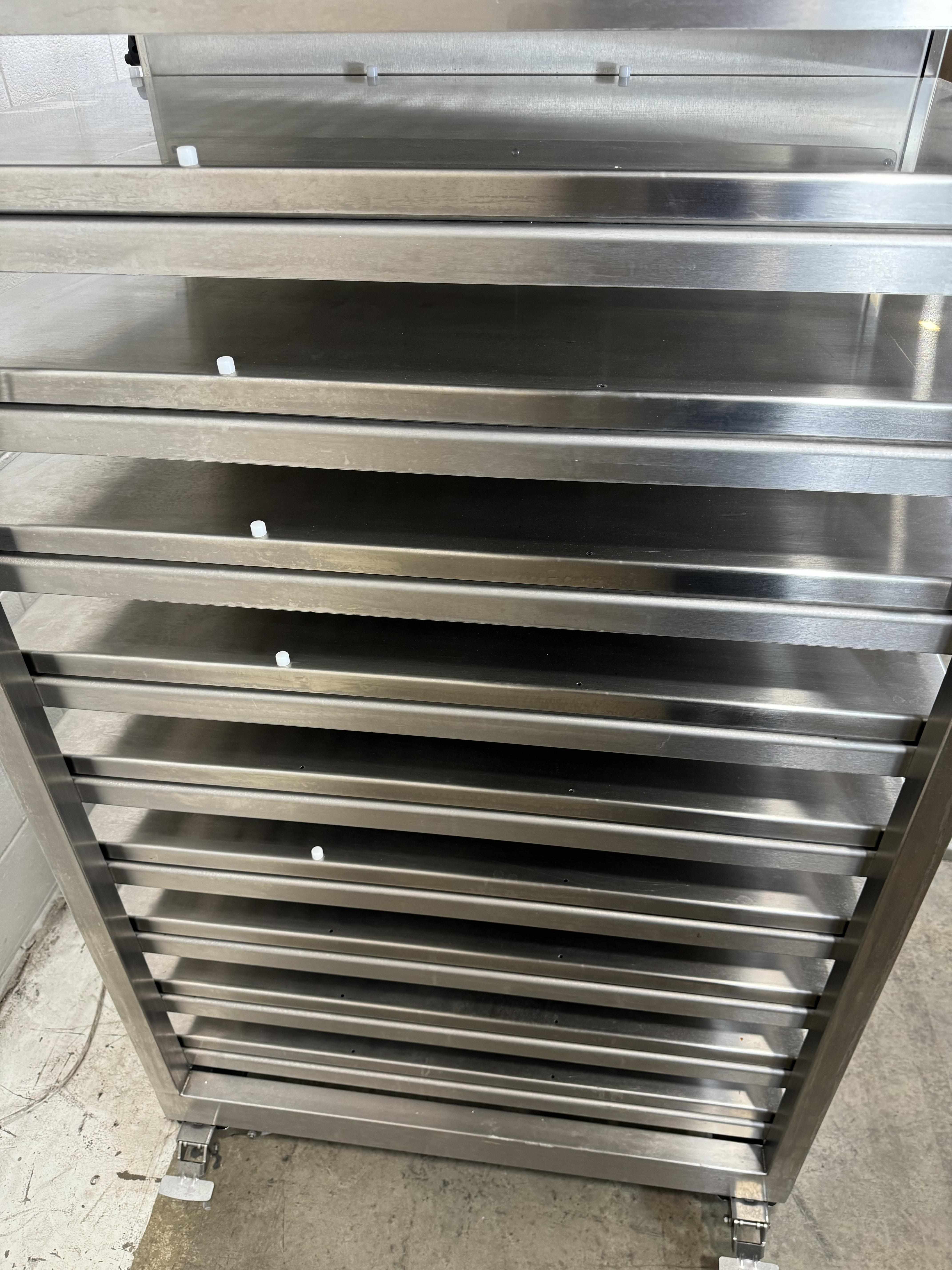 RossFill Rack 1018 Facility Storage Equipment Stainless Steel Used Functional