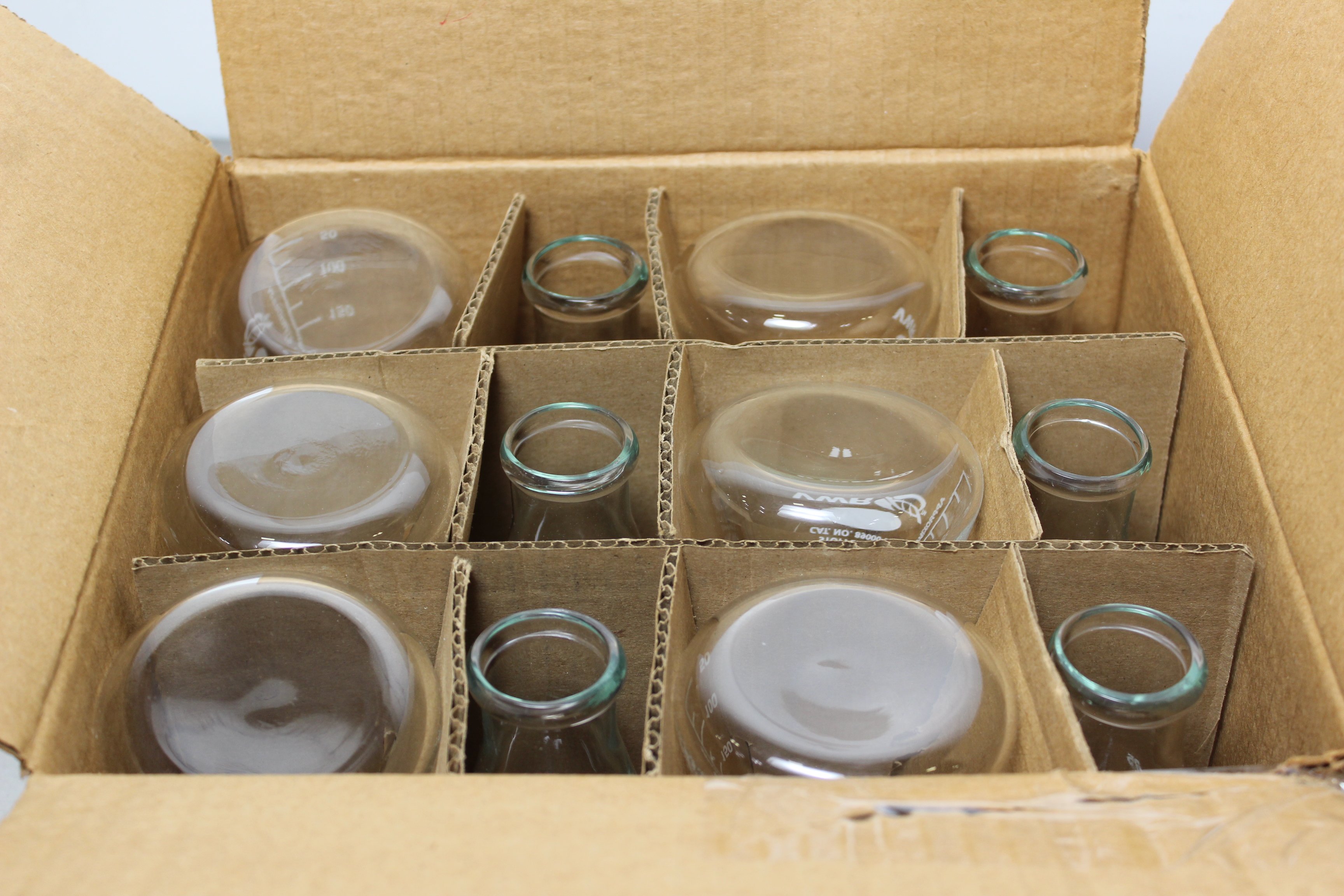 VWR Erlenmeter Flasks 10536-914 Lab Flasks 250mL Borosilicate Glass