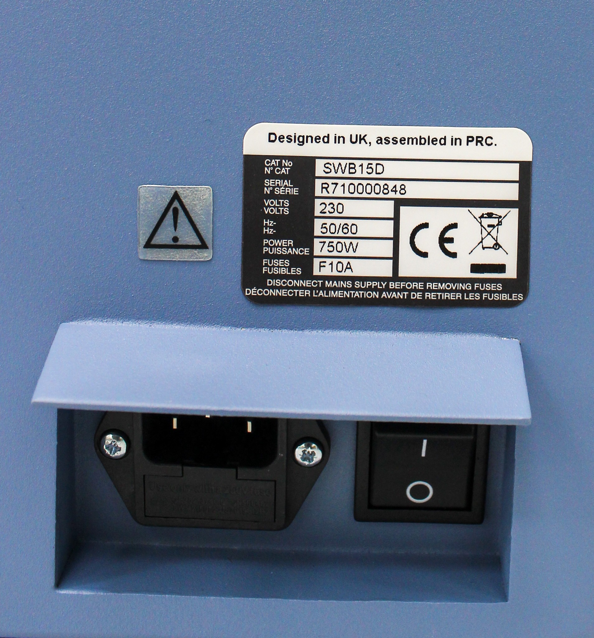 Stuart SWB15D Water Bath Digital 15L Turnkey System Temp Control LED Display