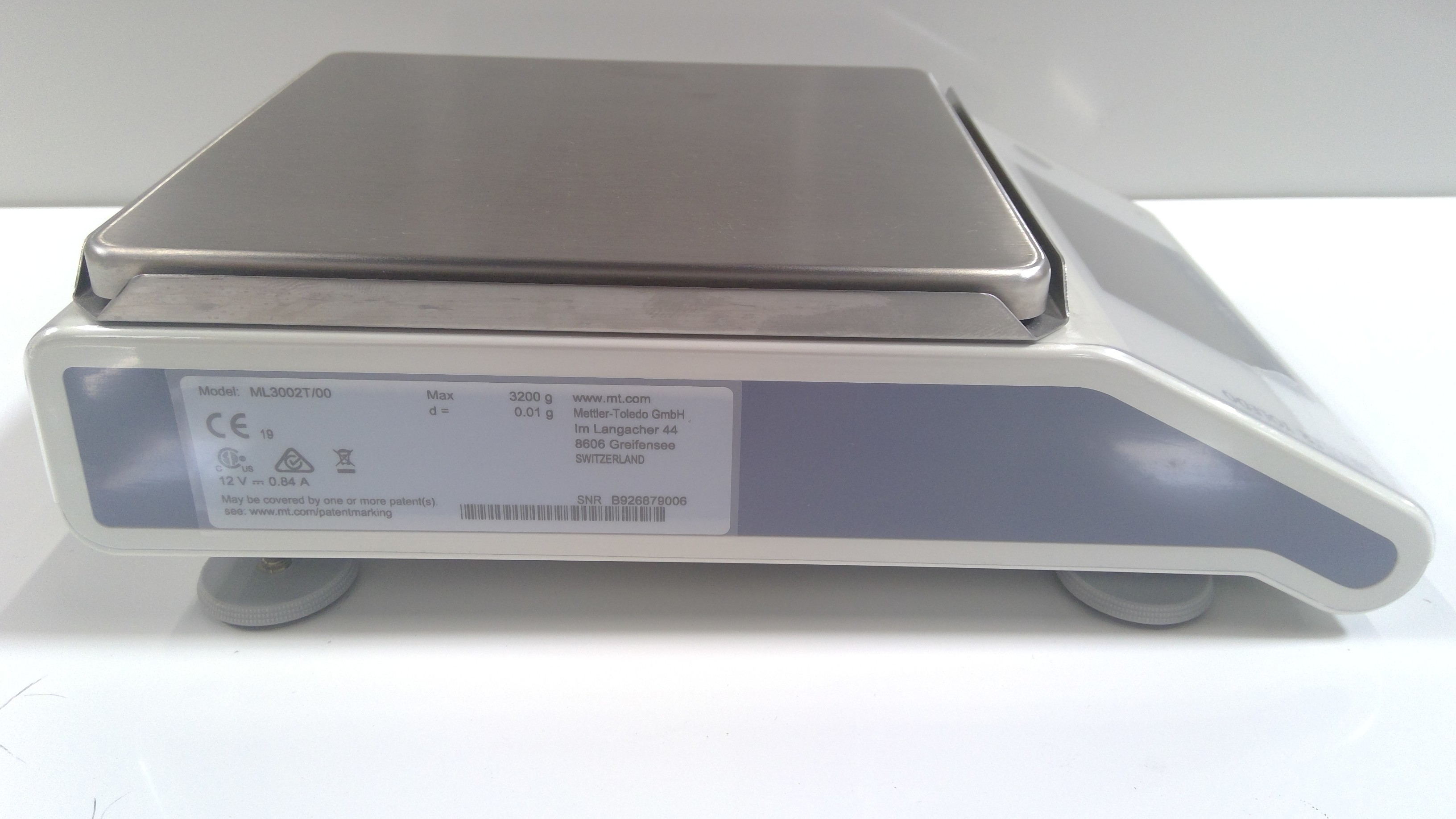 Mettler Toledo ML3002T Precision Balance 3200g Capacity 0.01g Resolution