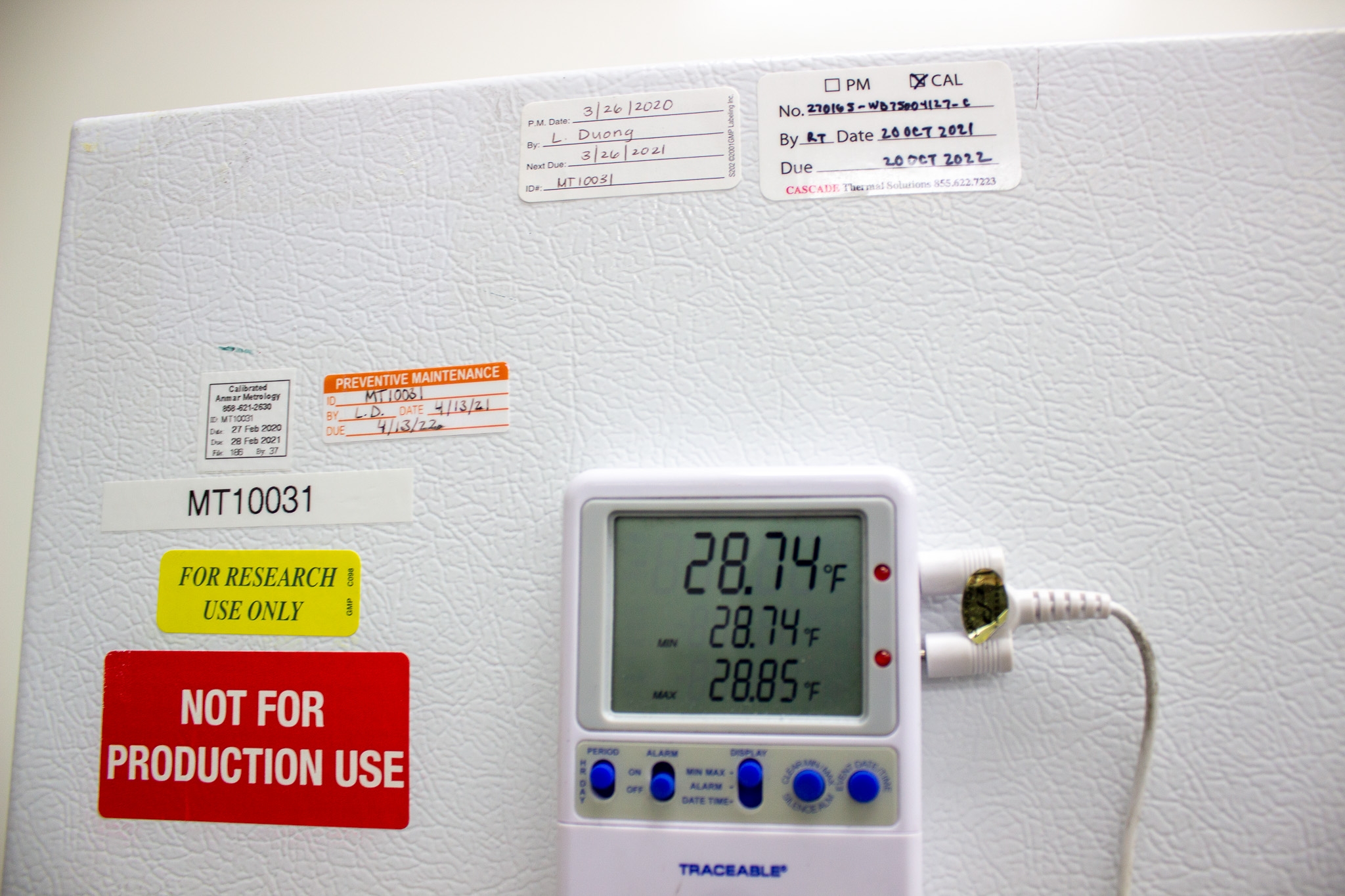 Kenmore 253.9261110 Upright Freezer Cold Storage 28F Storage Freezer