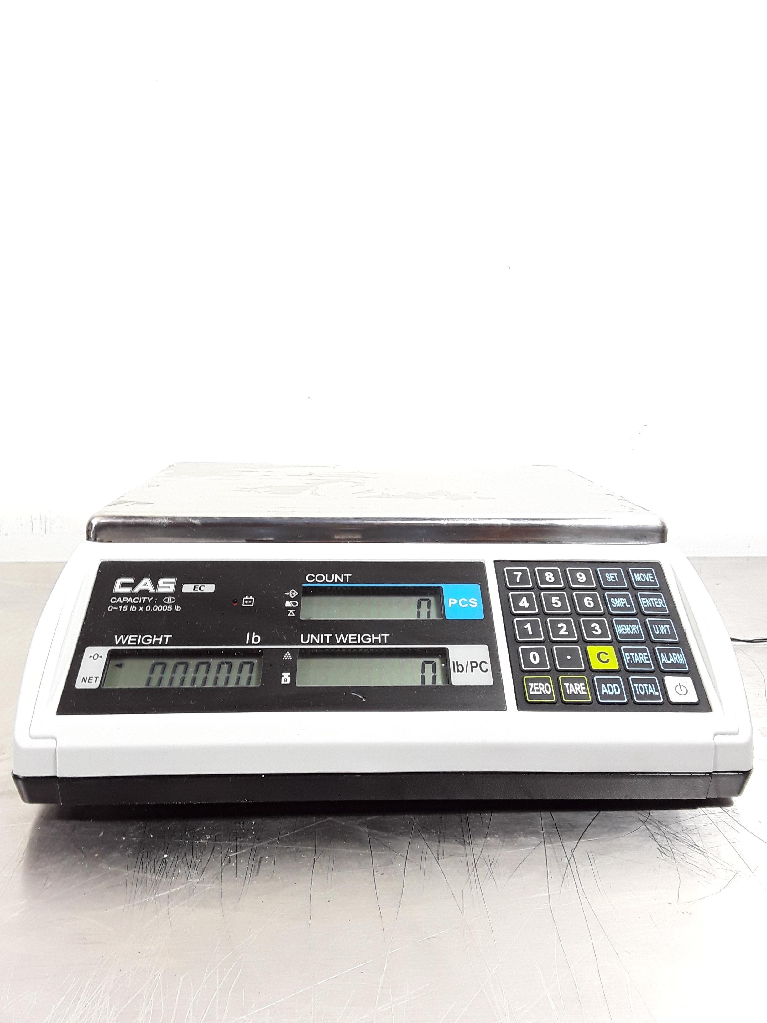 CAS EC Counting Scale Reliable Accurate Ideal Manufacturing Hardware