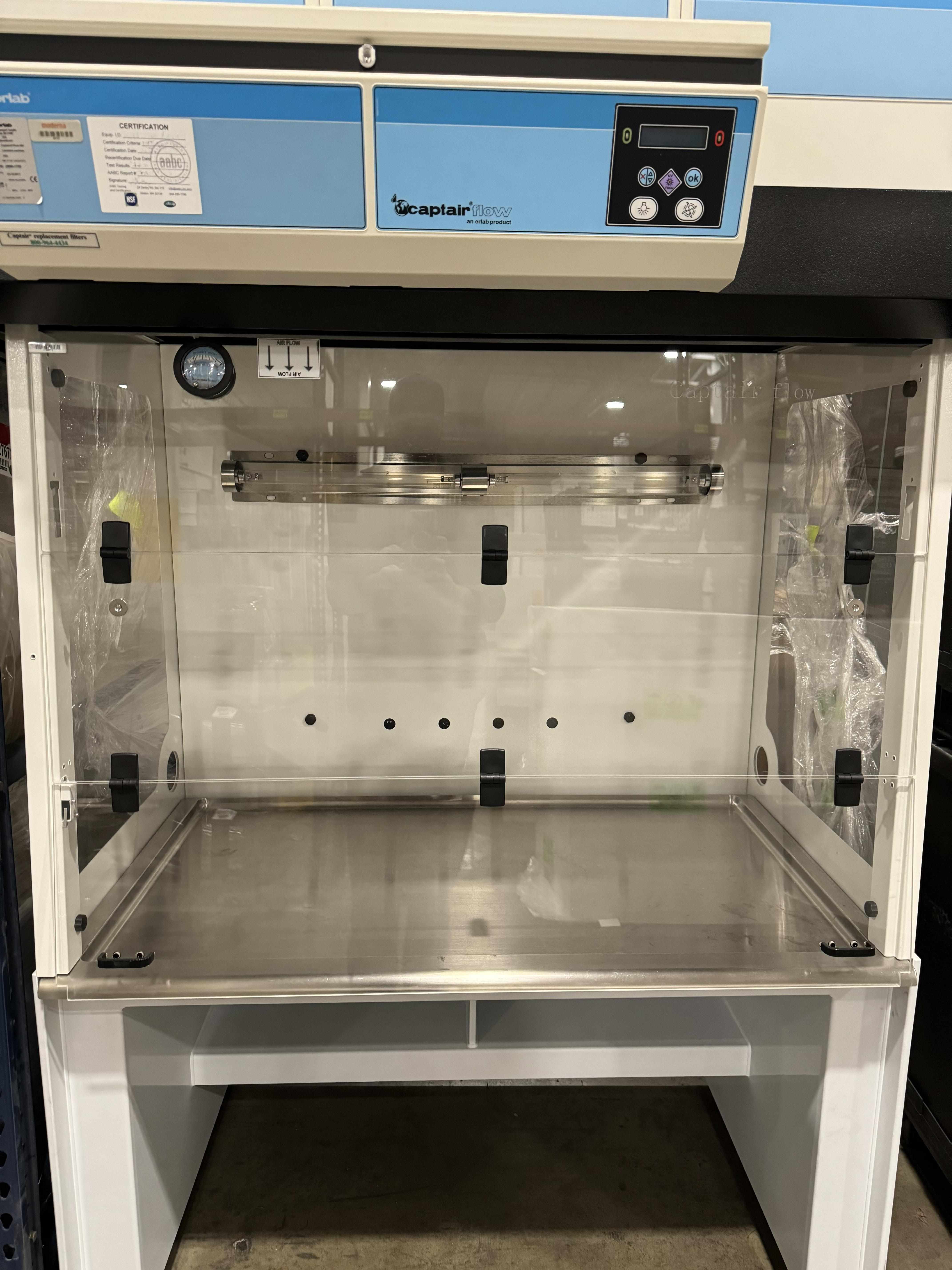 Erlab Captair Flow 483 Ductless Fume Hood Large Capacity Filtration