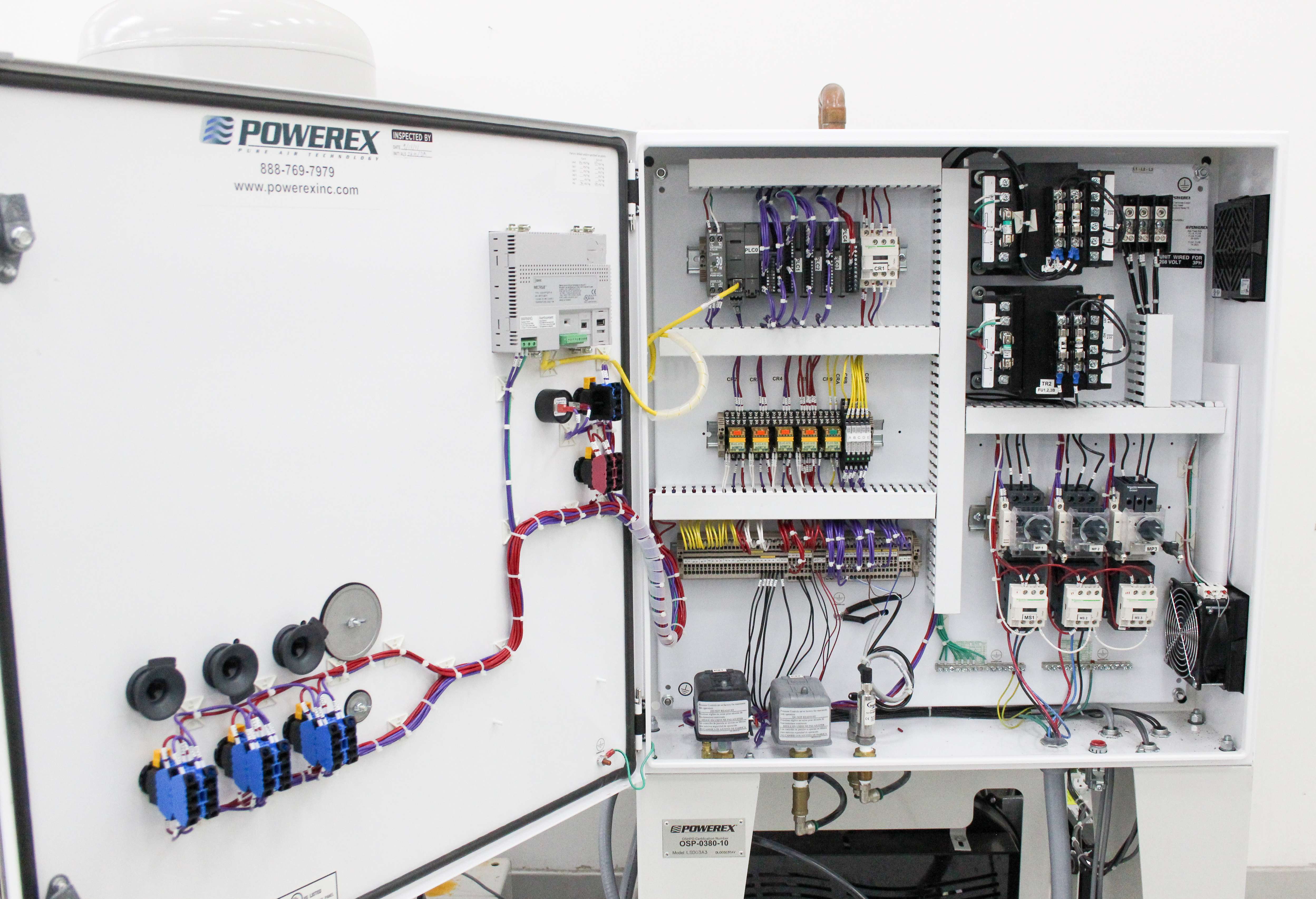 Powerex LSD03A3 Air Compressor System 80 Gallon Tank 14.2 SCFM 145 PSIG 220V