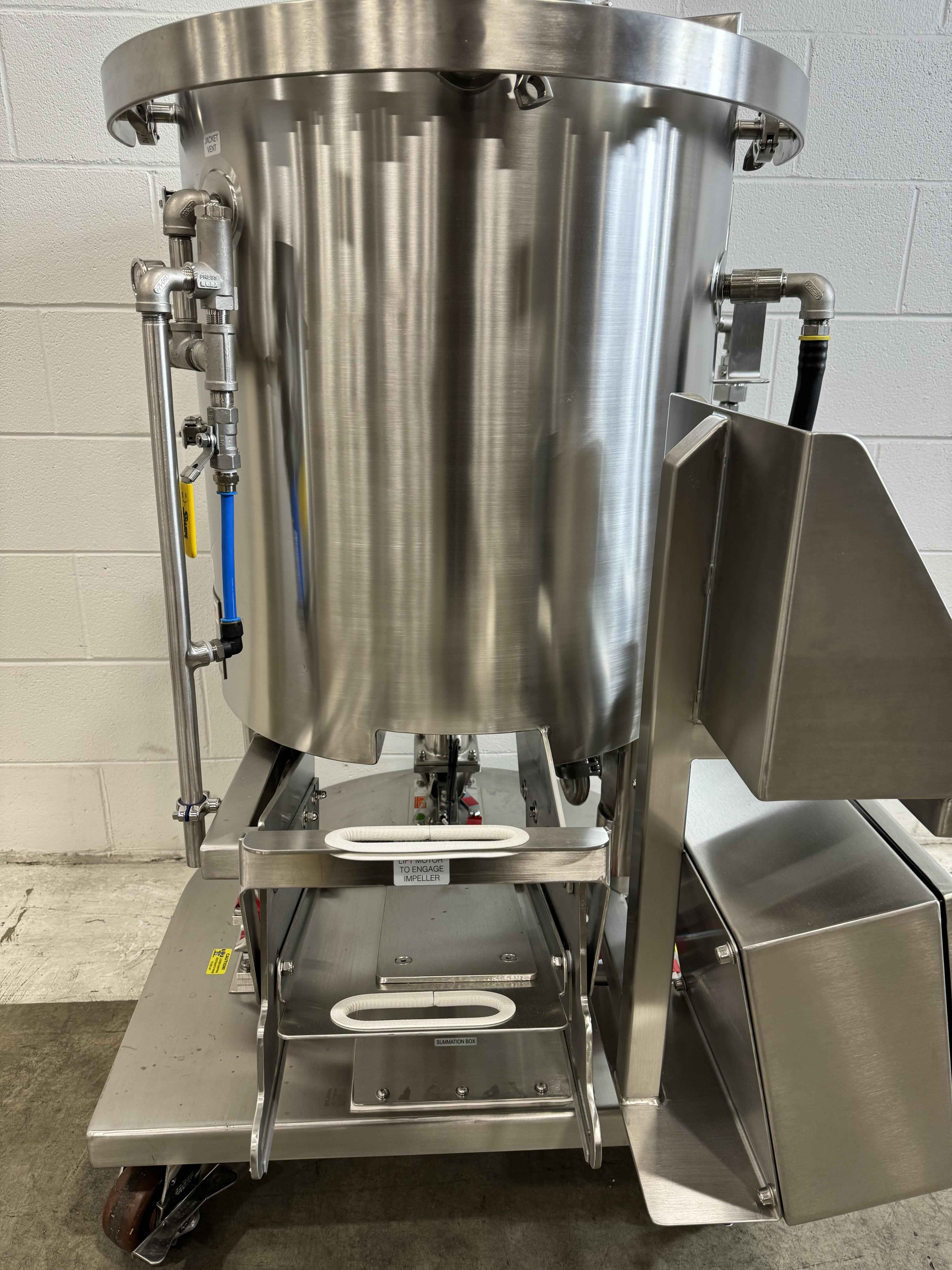 Millipore MXRL100TLA Bioprocessing Single Use Mixer 100L, 2020, Used, 120V Operation