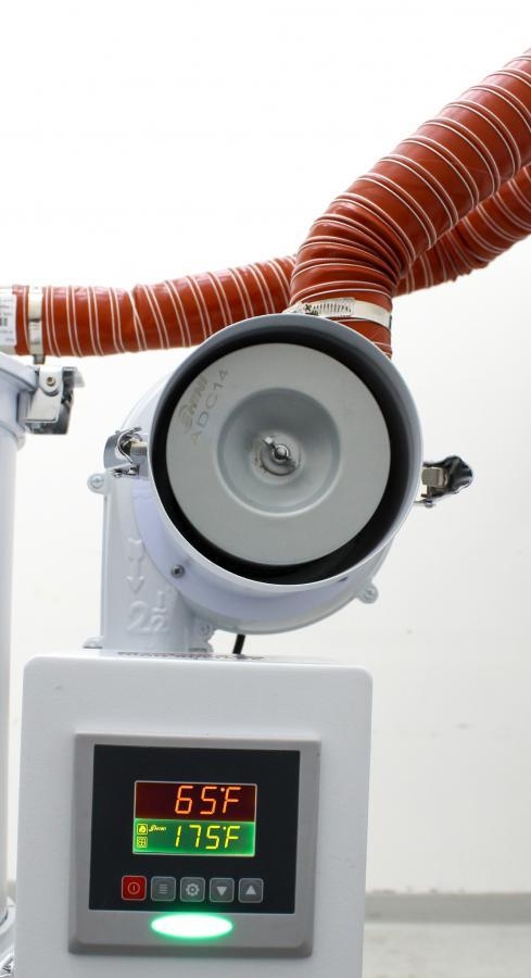 Shini SHD-25 Standard Hopper Dryer 25KG For Plastics Drying 160C Capacity