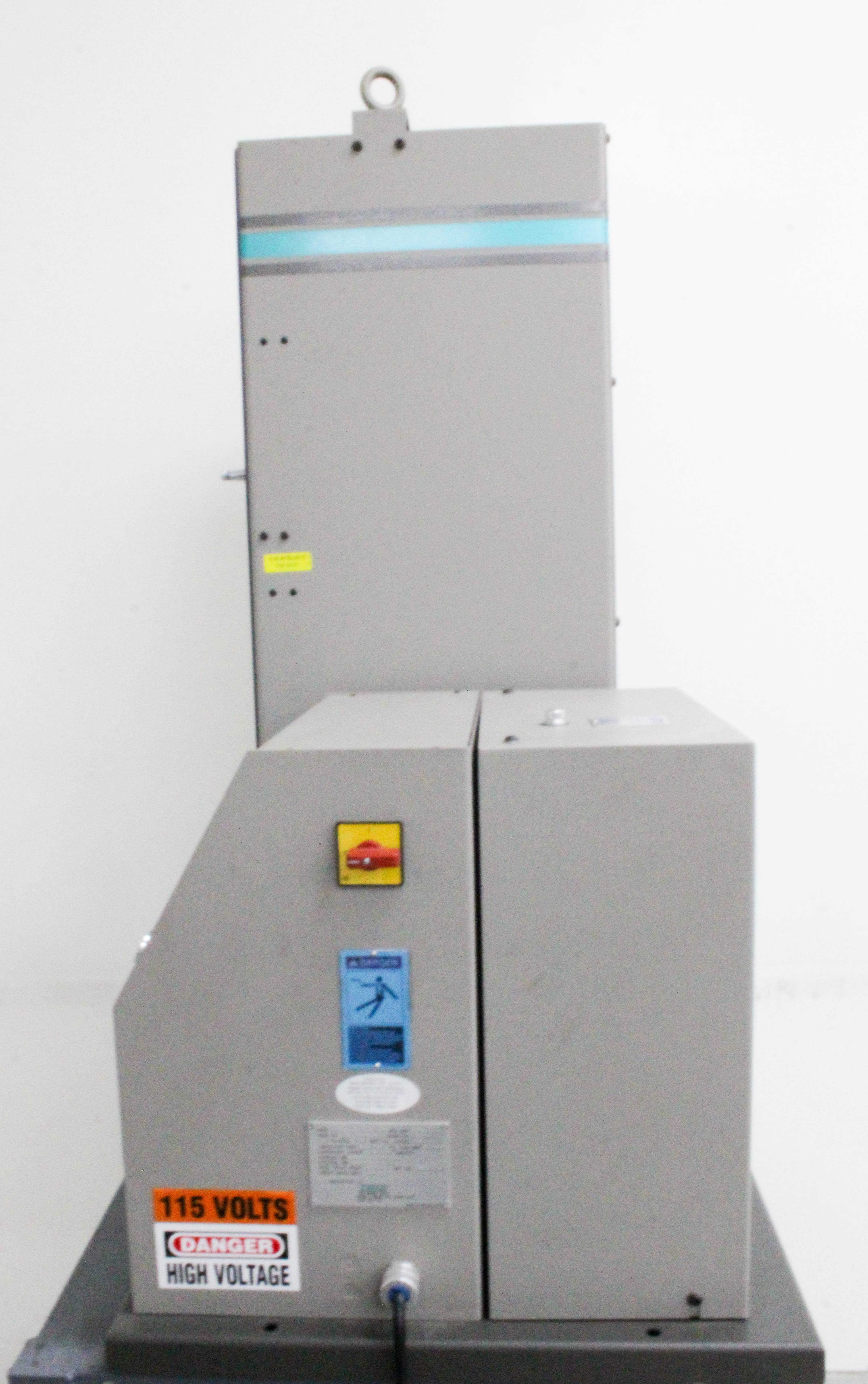 Carver 3890 Hydraulic Lab Press 15 Ton Auto Series Plus Used