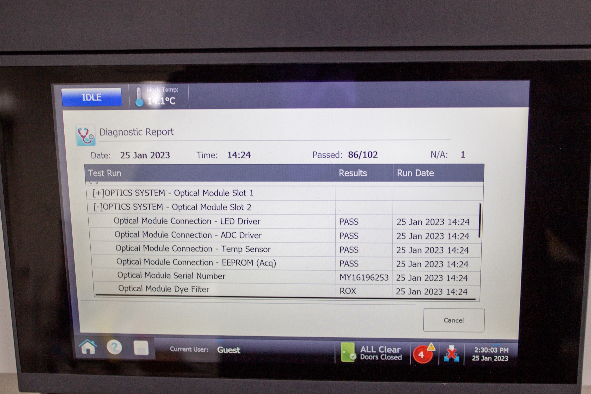 Agilent AriaMX Real-Time PCR System Used Needs Repair Spare Parts
