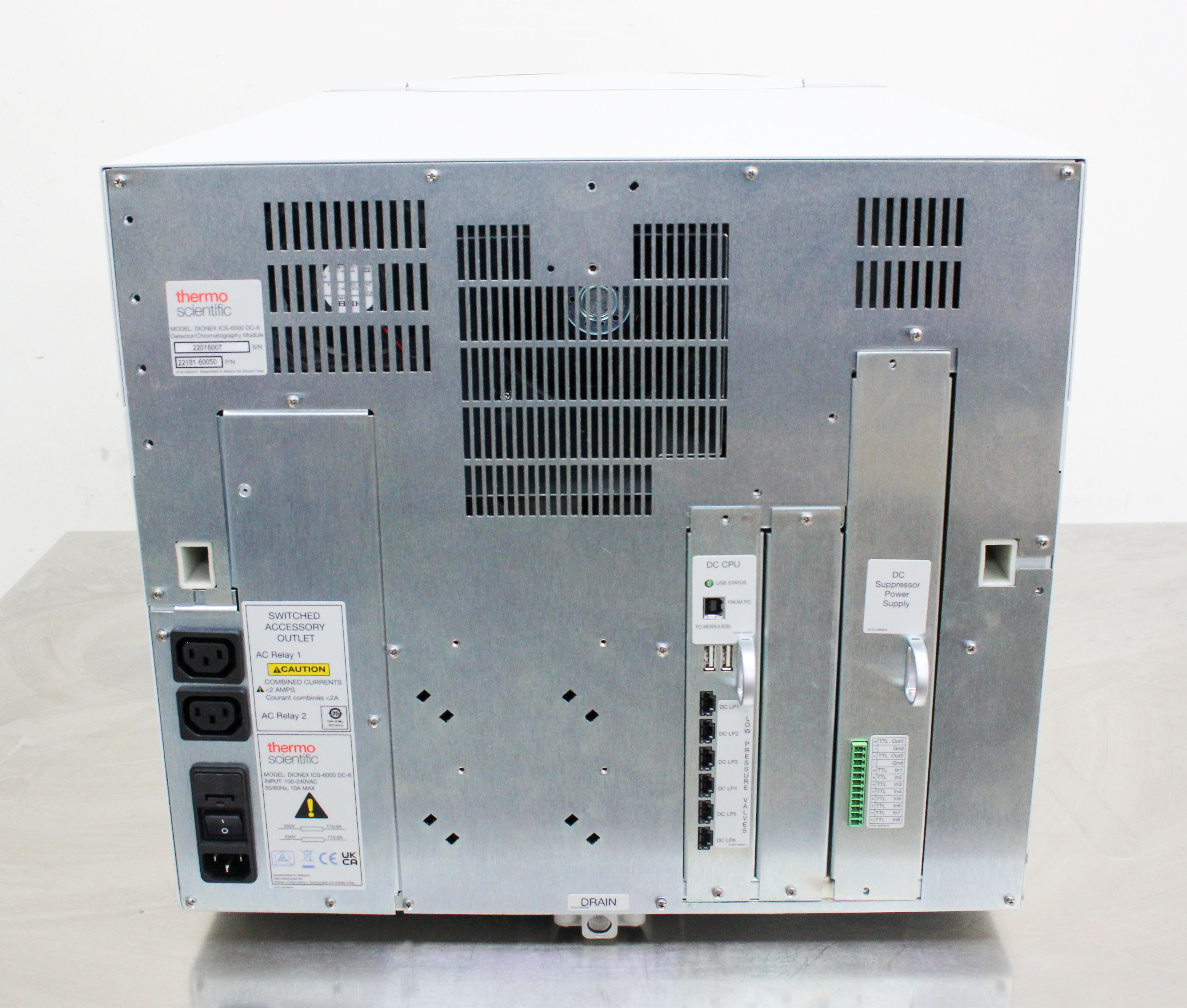 Thermo Dionex ICS-6000 DC-6 Chromatography Compartment Parts Only 18C-70C