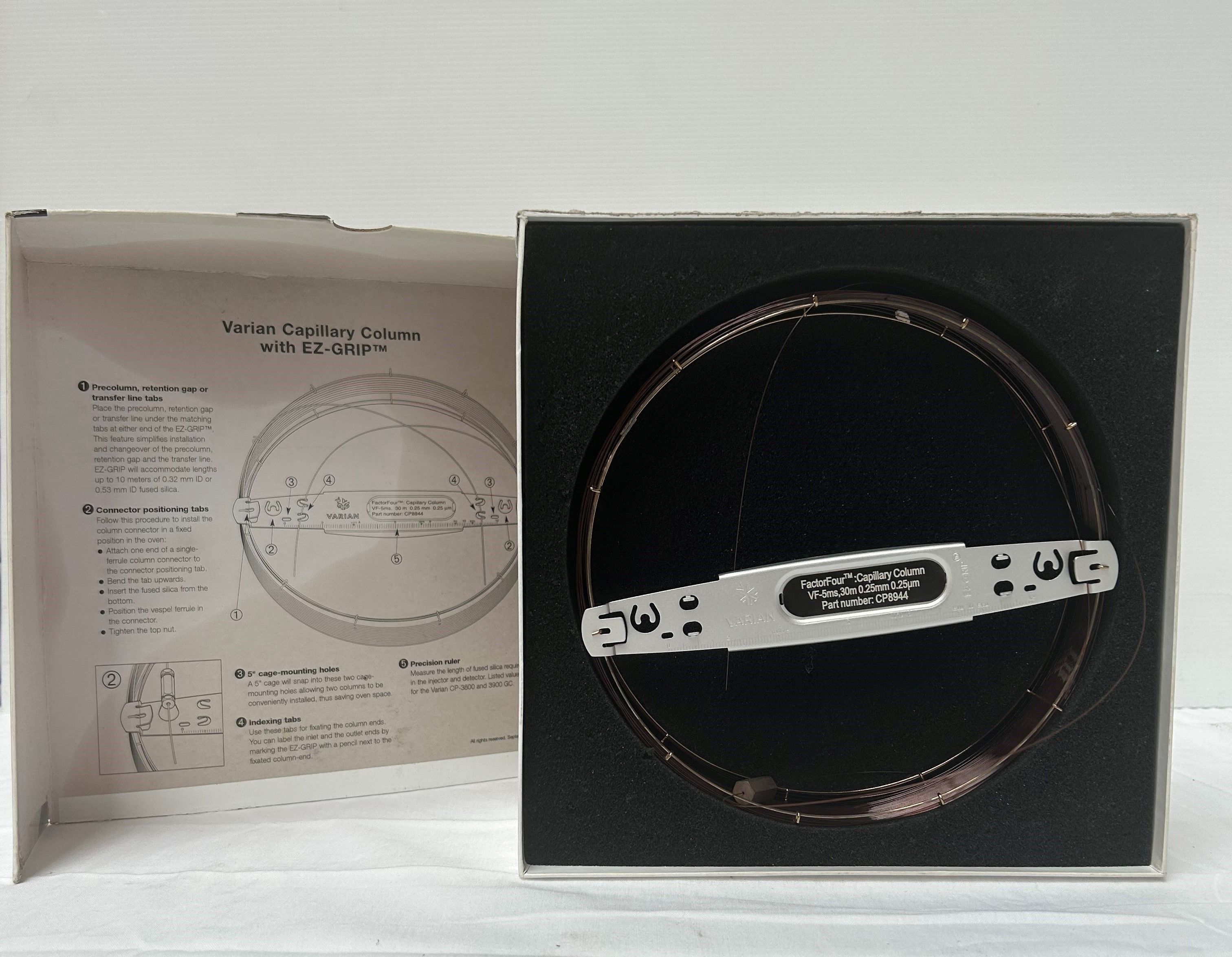 Varian CP8944 Factor Four Capillary Column Analytical Accessory Used