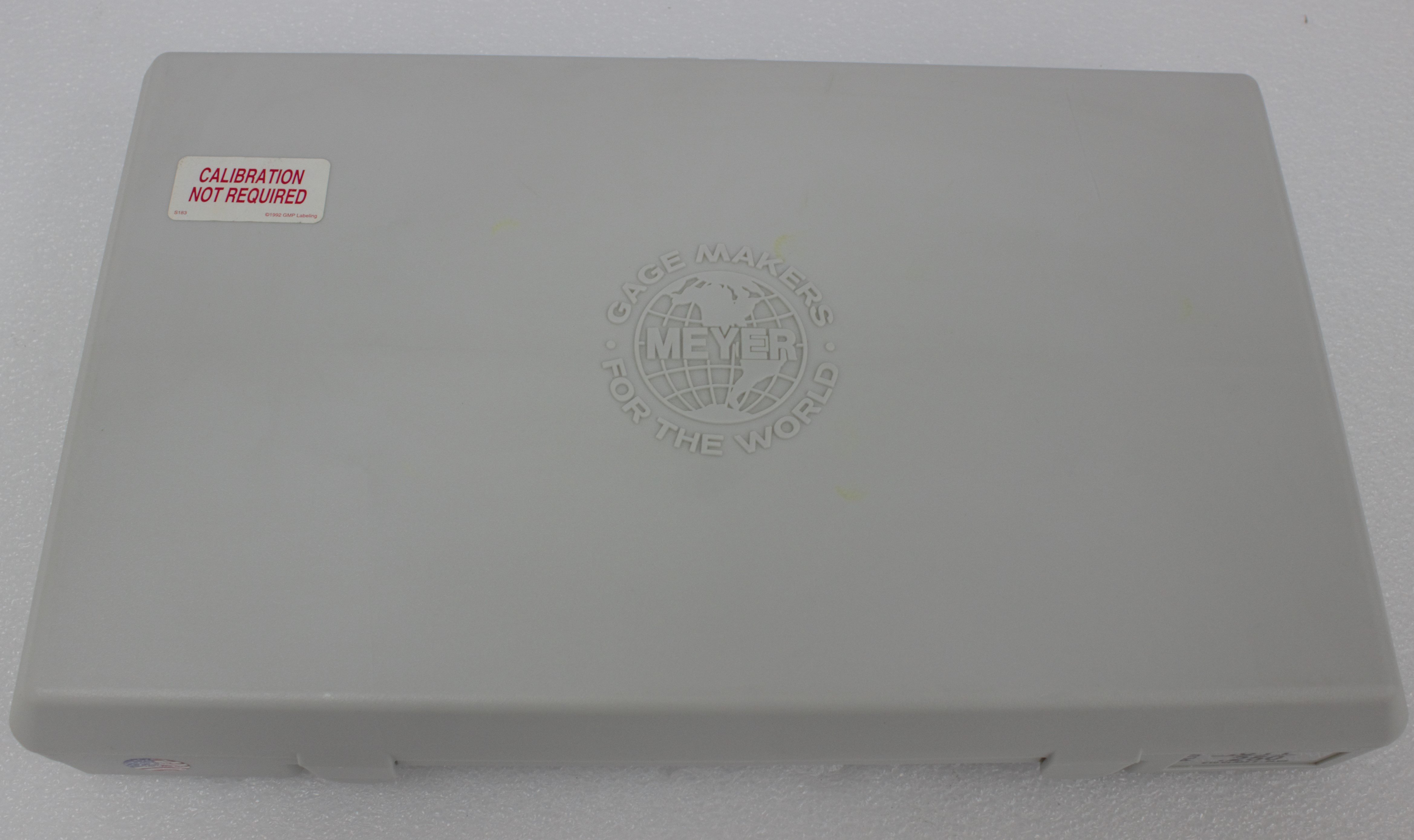 Meyer Plug Pin Gage Set Model 100414 Gage 190 Pieces Class Z USA