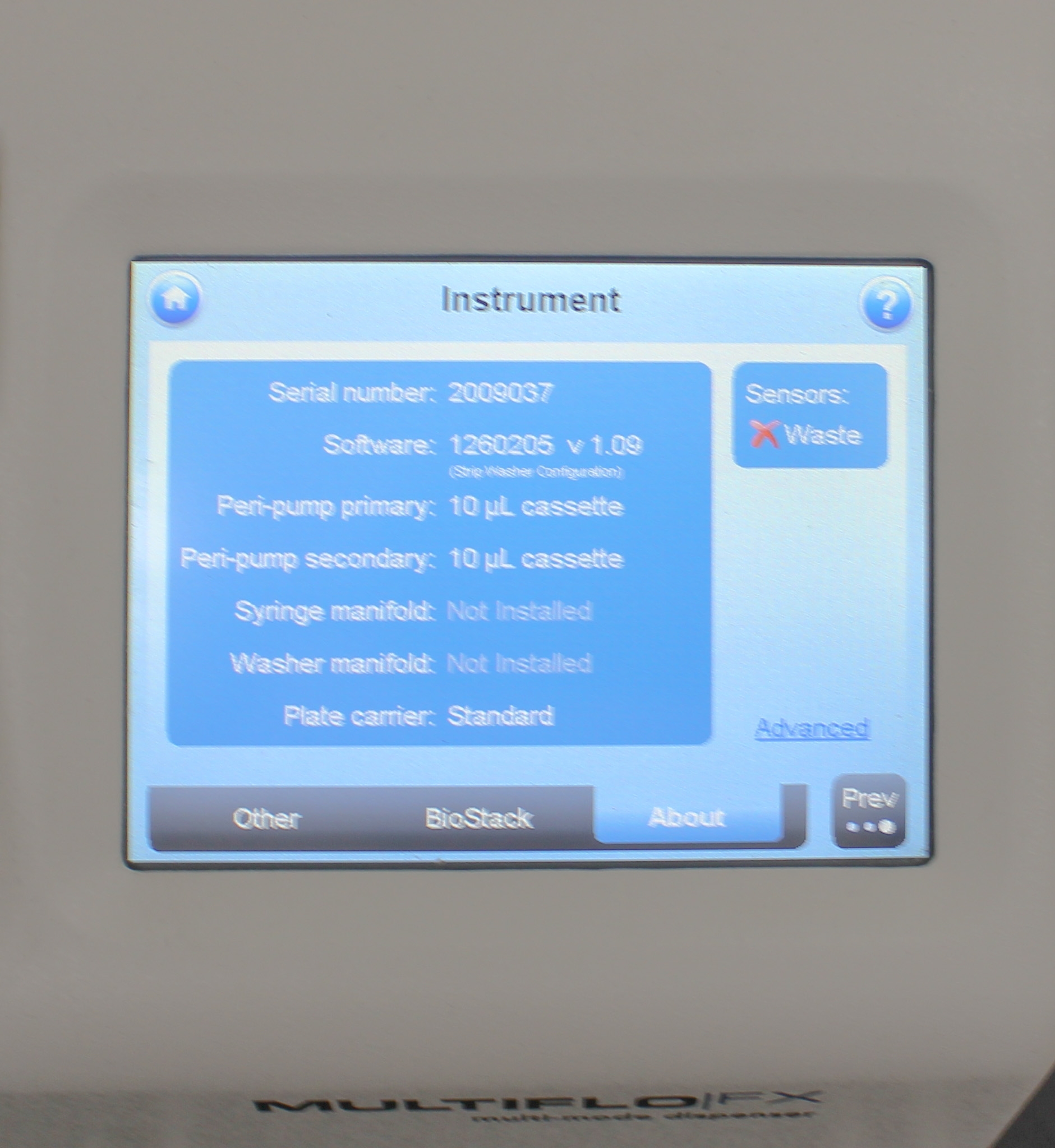 BioTek MFXP1 Microplate Dispenser Multi-Mode Automation 0.5uL Used