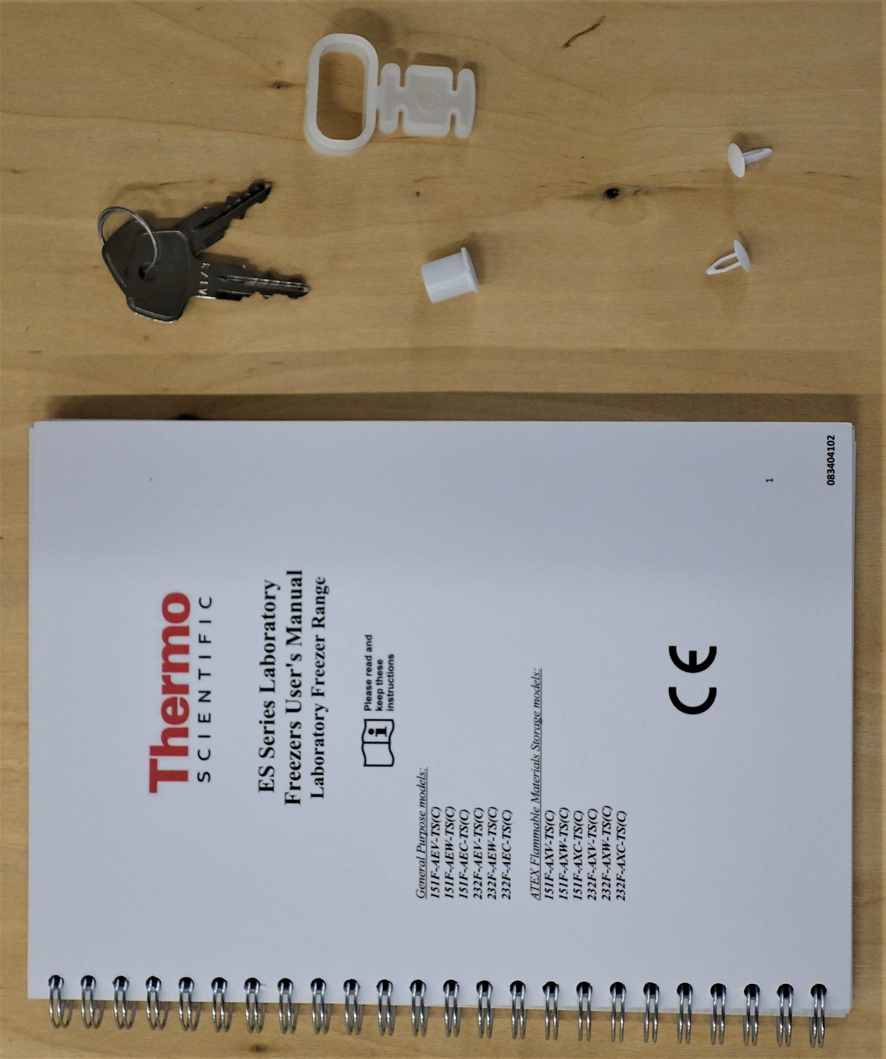 Thermo 232F-AXC-TSC Freezer Flammable Storage Temp Alarms 61.8in Used