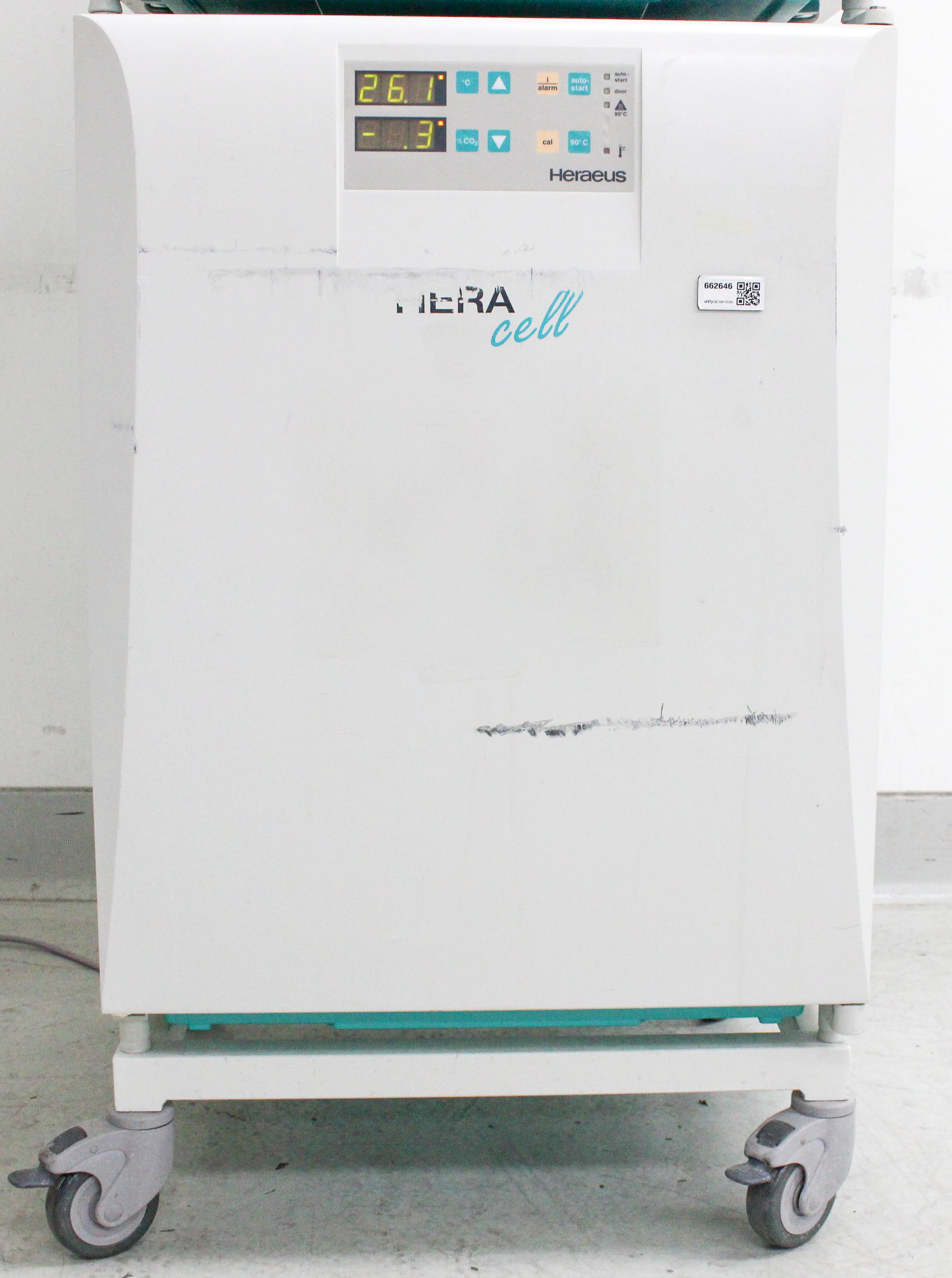 Kendro HERAcell CO2 Incubator 51013669 Copper Lined Chamber 5.4 cu ft 55C