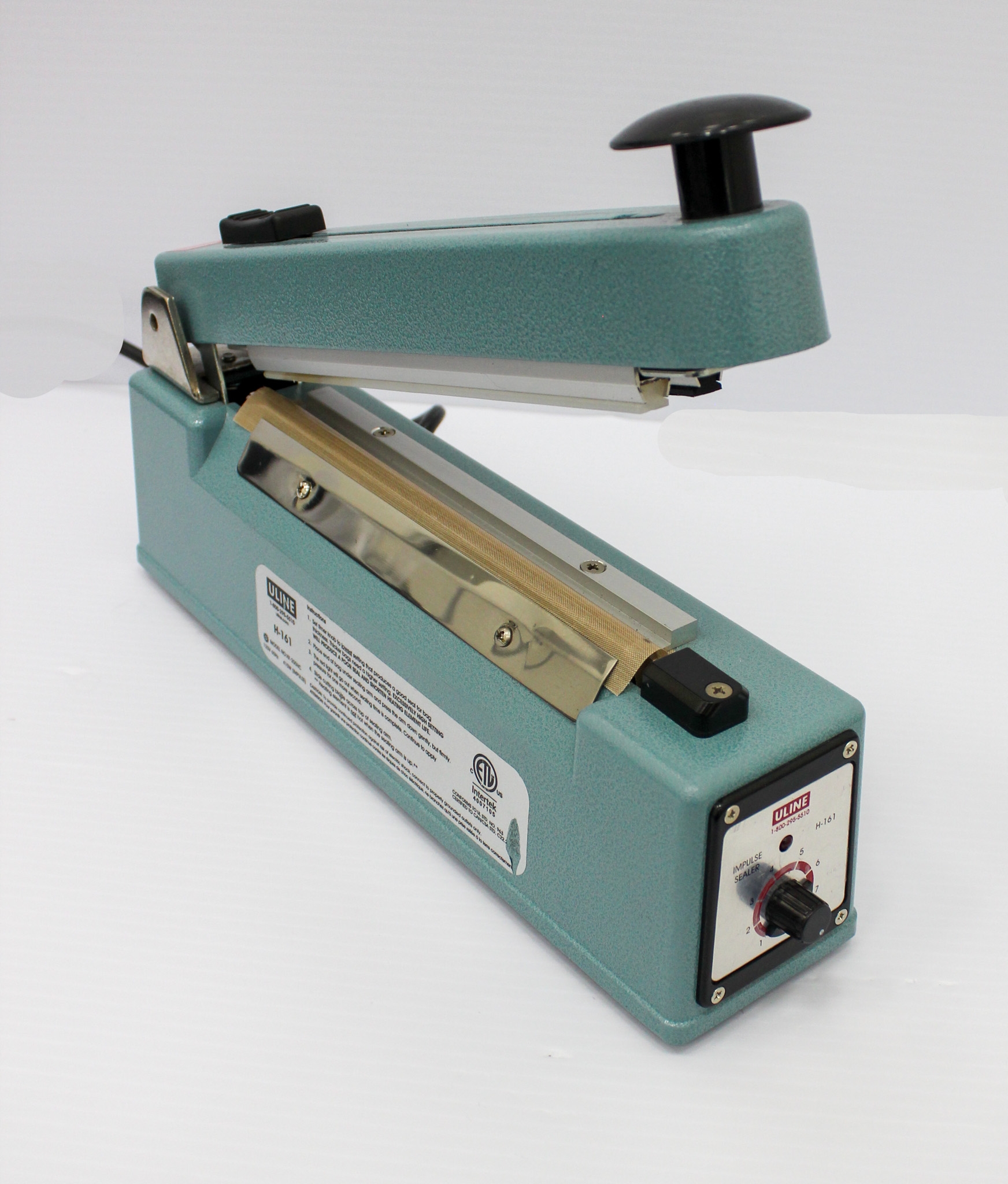 Uline KF-200HC Impulse Heat Sealer w/ Cutter 8 Inch 120V Efficient Sealing