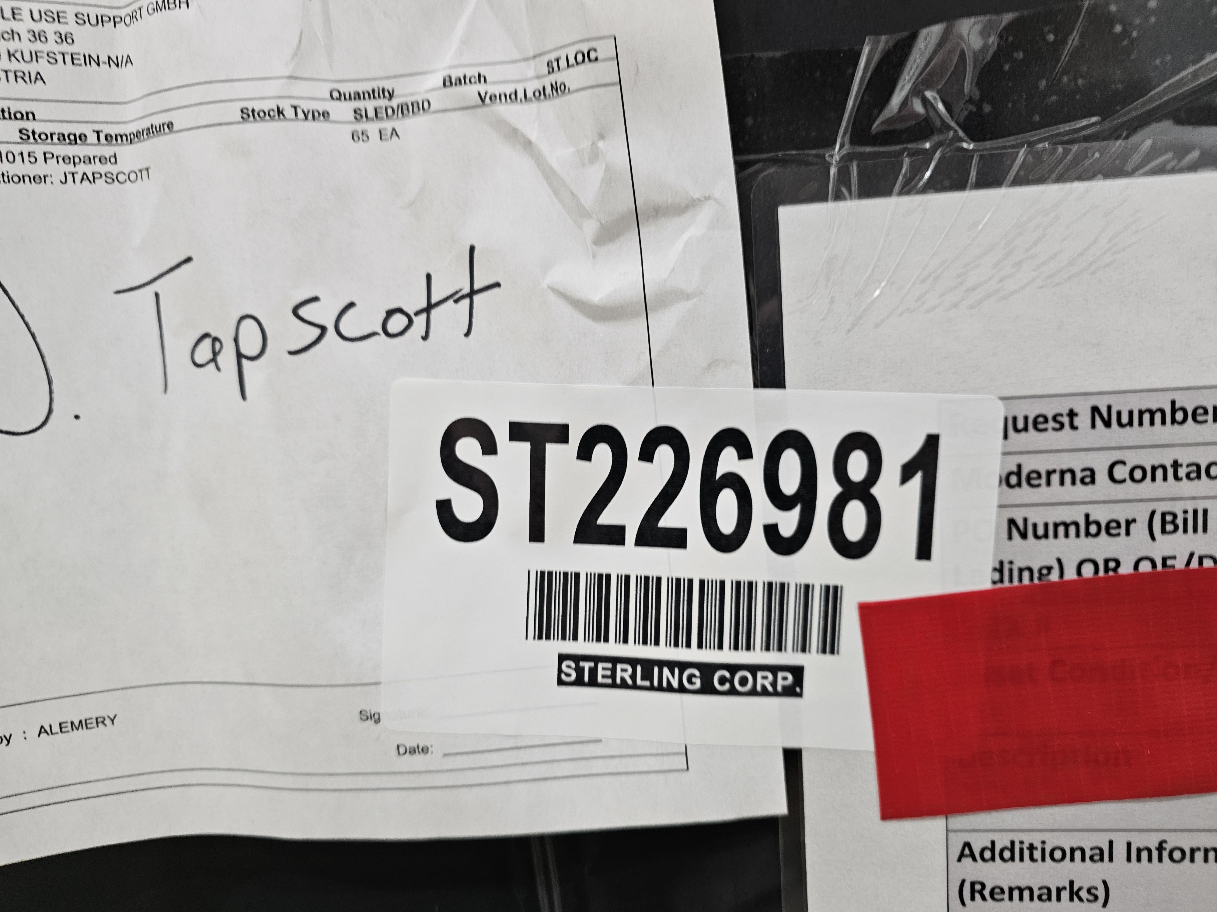 Single Use RoSS_1015 Prepared Container for Biopharmaceutical Bag Protection