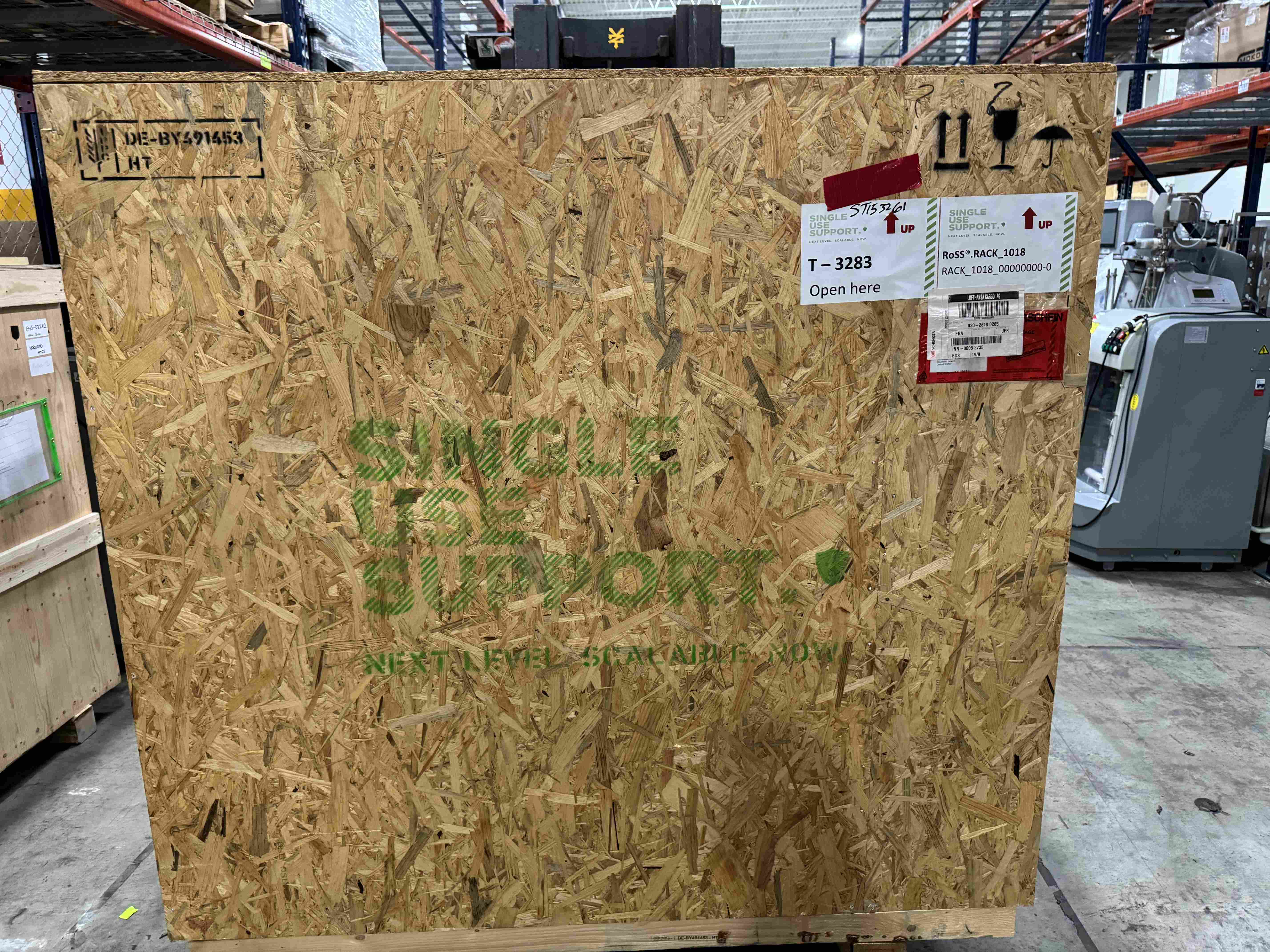 RossFill Ross_Rack 1018 Stainless Steel Trolley for RoSS Shells Storage 20L Capacity