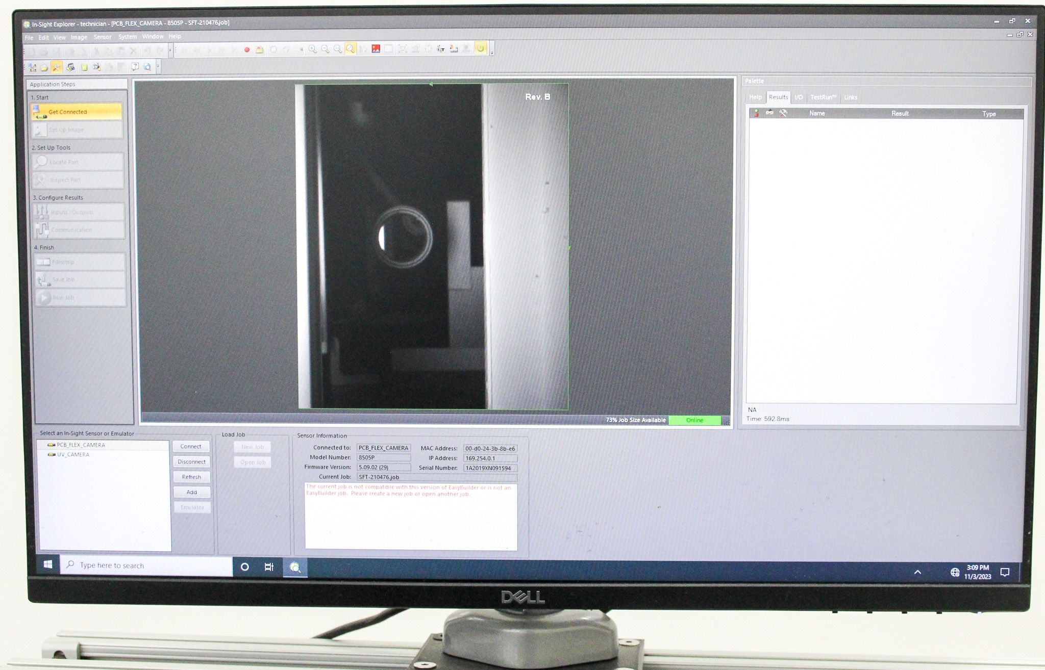 Mesa 2000x Ultrasonic Welding System Vision Station 50-60Hz 400-4400W Used