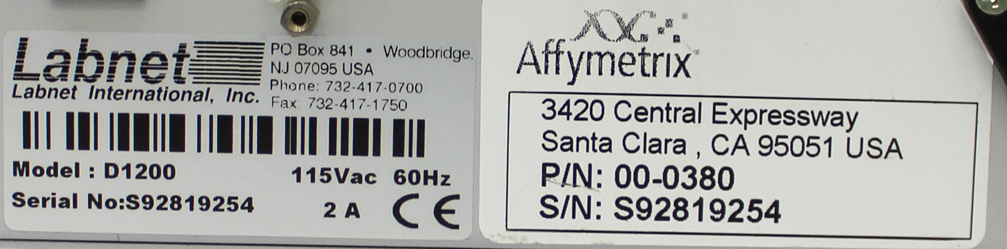 Labnet D1200 Digital Dry Bath Incubator, 1-4 Block Capacity, 150C