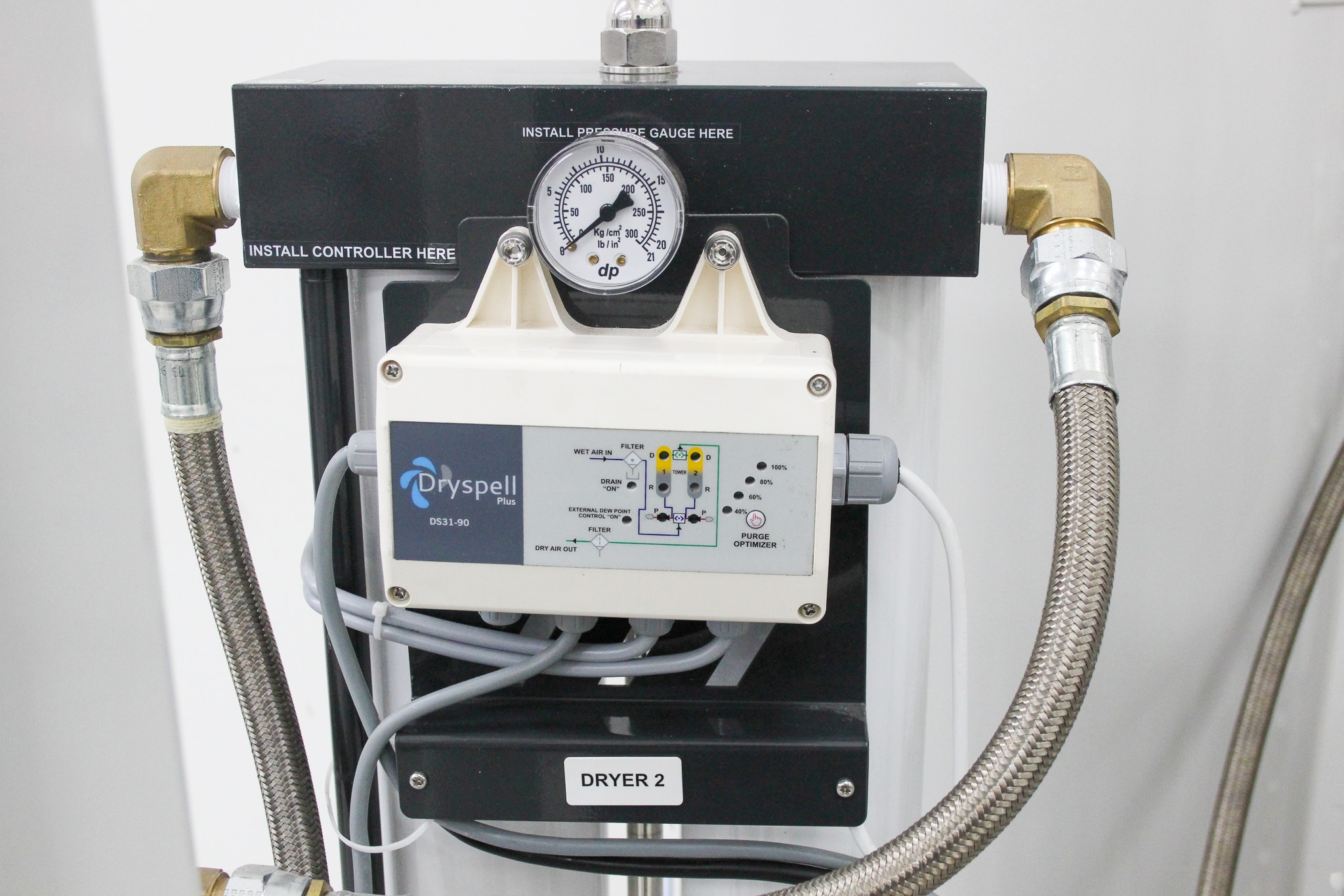 Powerex LSD03A3 Air Compressor System 80 Gallon Tank 14.2 SCFM 145 PSIG 220V