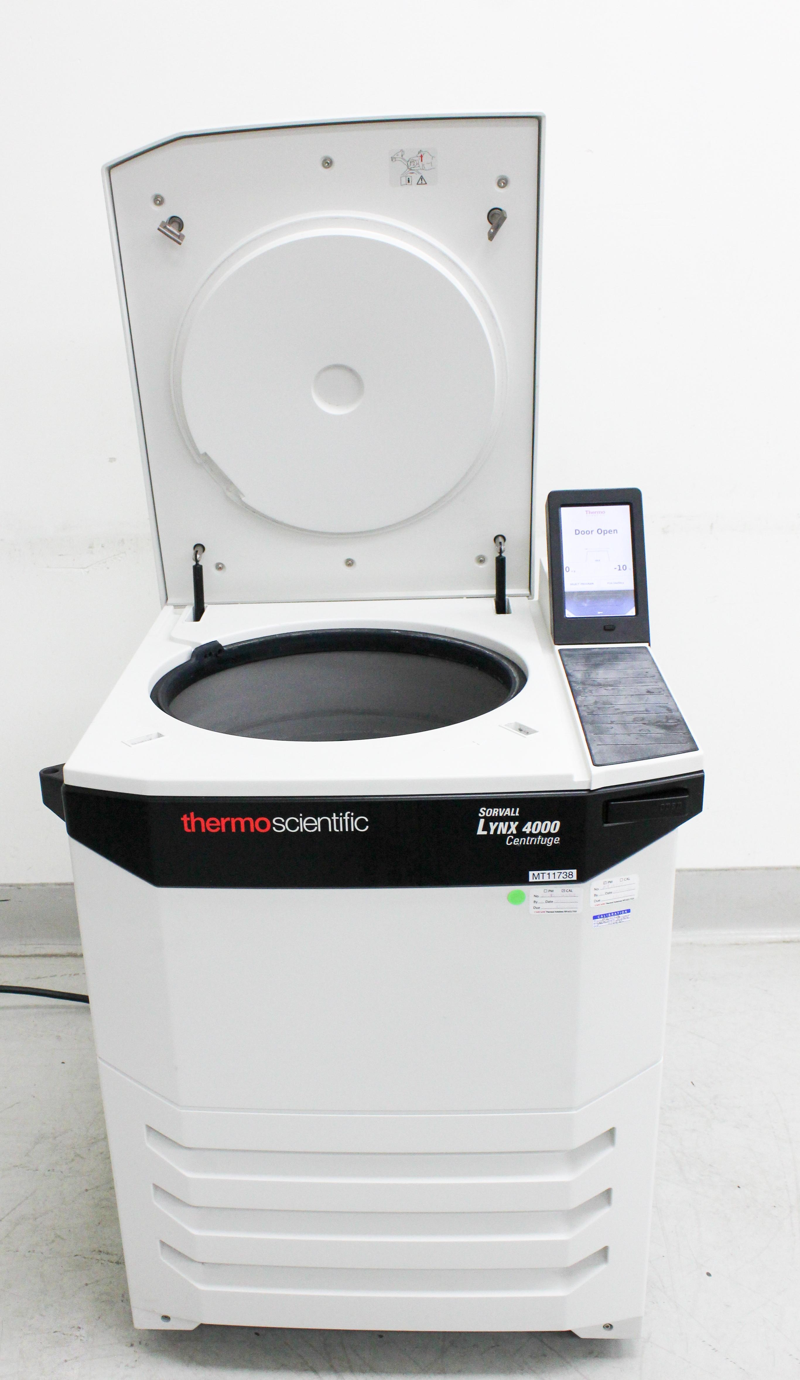 Thermo Sorvall Lynx 4000 Centrifuge 4L Capacity 24000 RPM Floor Model