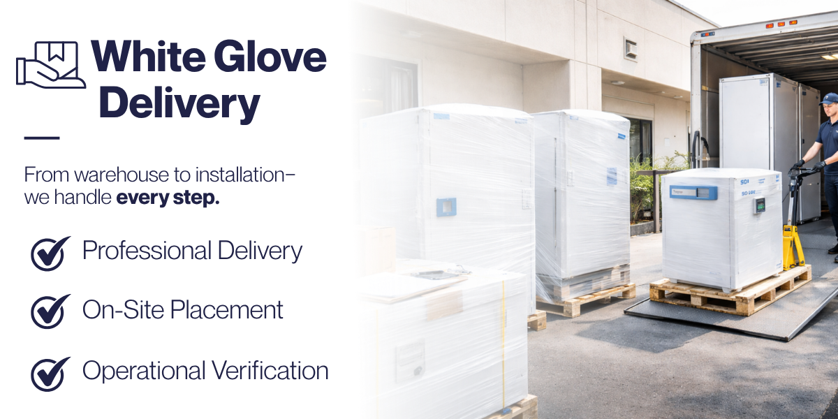 LabTrader White Glove Delivery