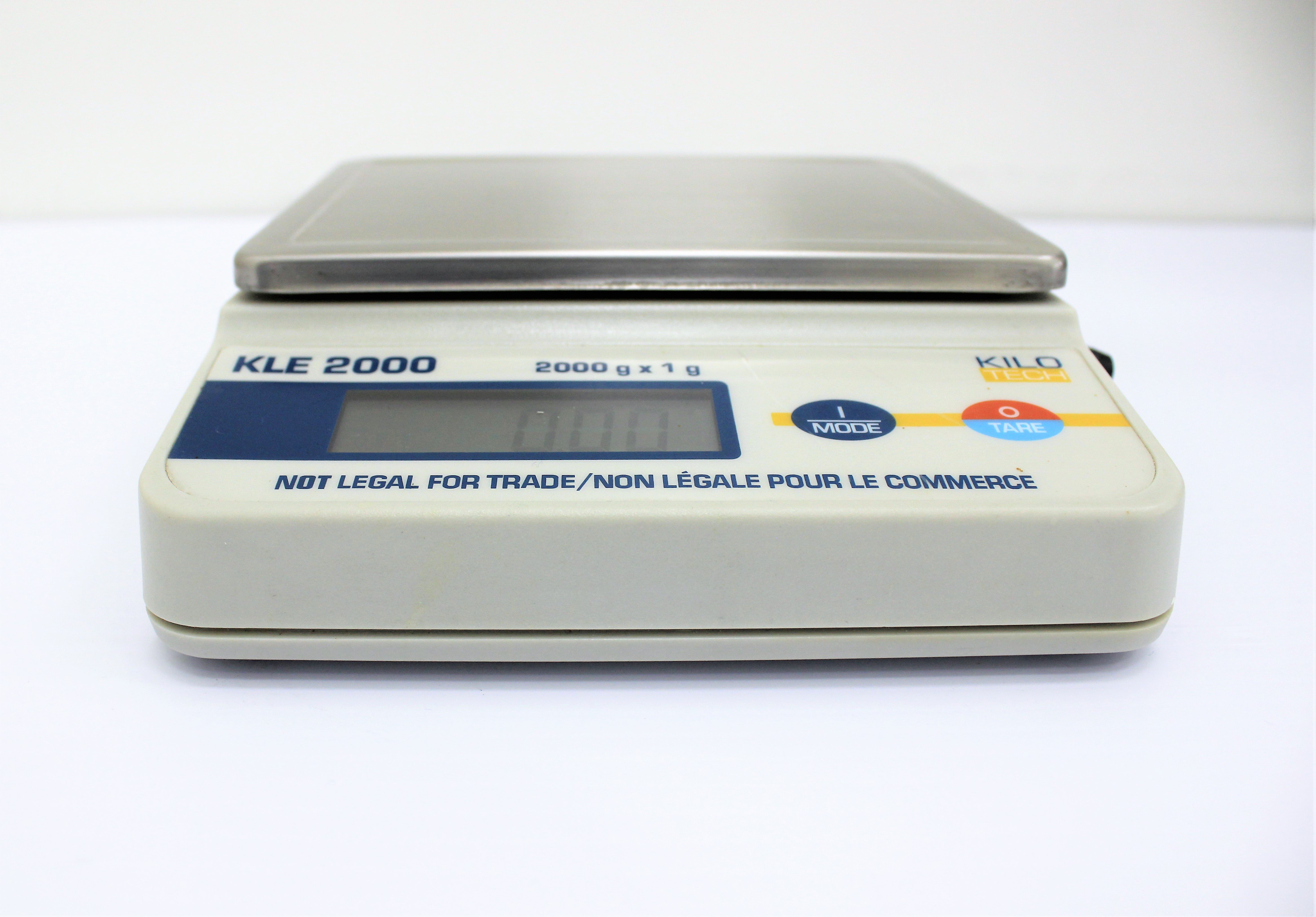 KILO KLE-2000 Lab Scale 2000g x 1g Precision Bench Scale Digital