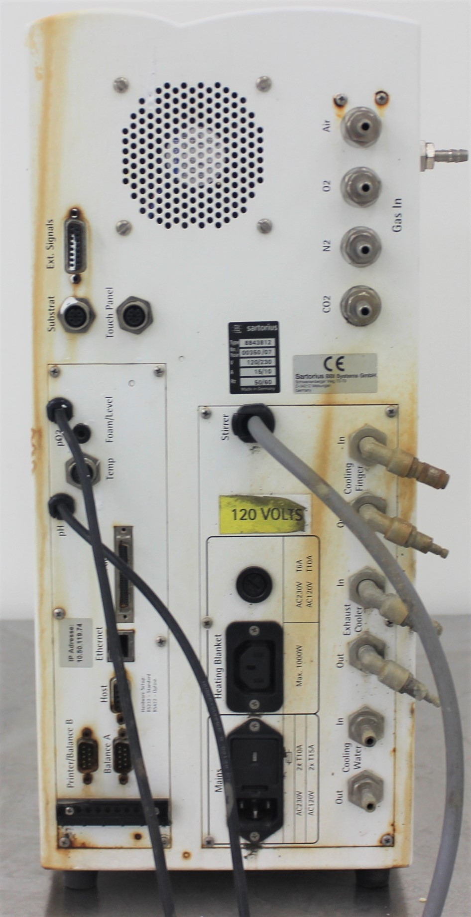 Sartorius 8843812 Biostat A Plus Bioreactor System with Integrated Chiller