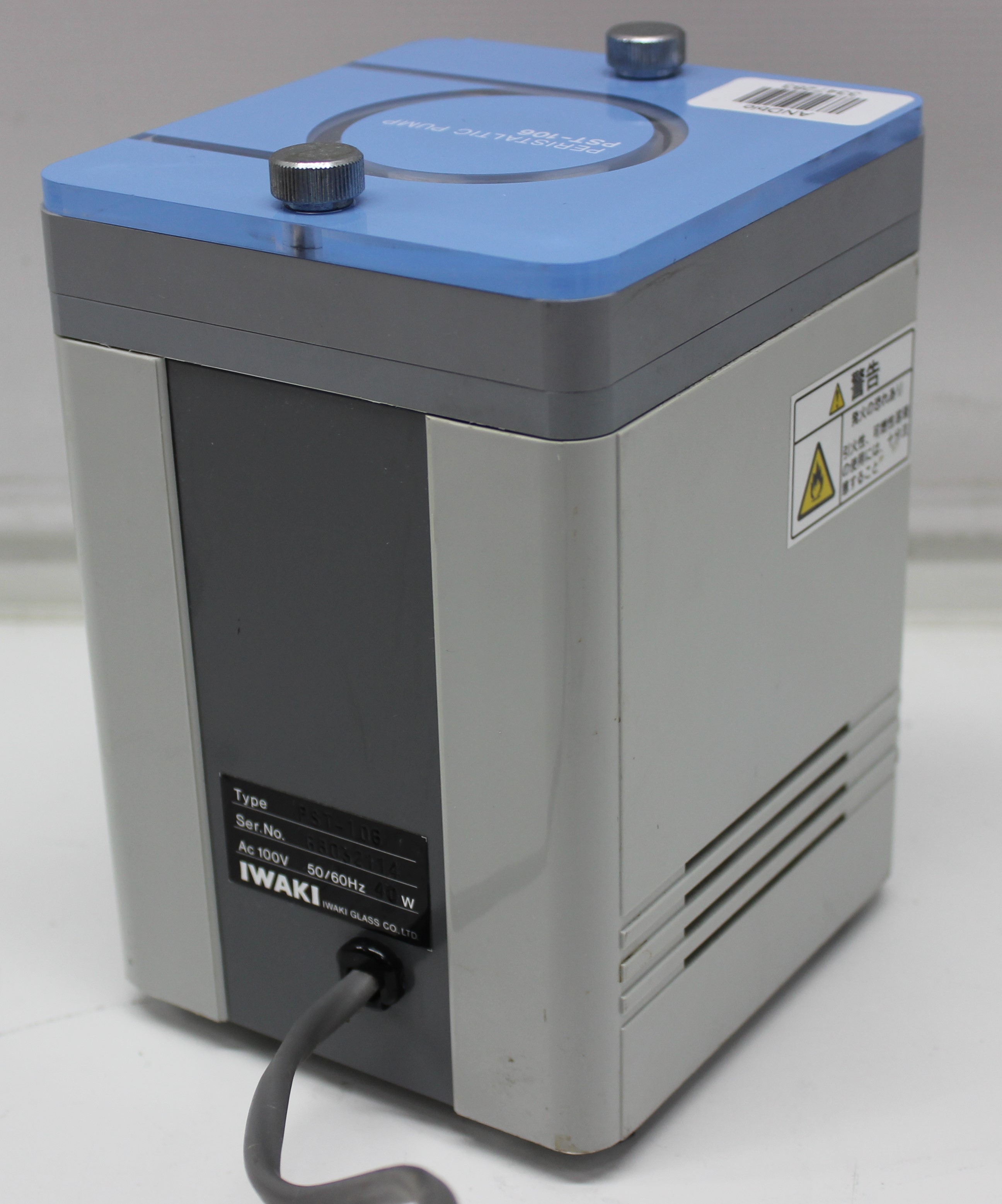 IWAKI PST-106 Peristaltic Pump 100V 50/60Hz Compact Fluid Transfer Solution
