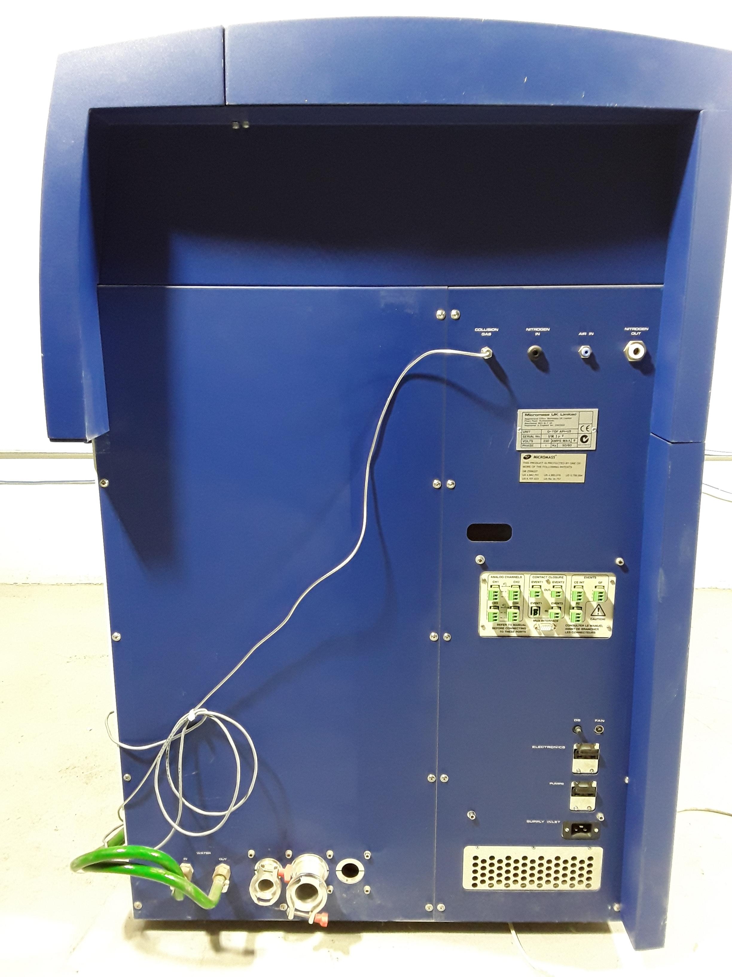 Waters Q-Tof API-US Mass Spectrometer High Resolution Exact Mass MS/MS