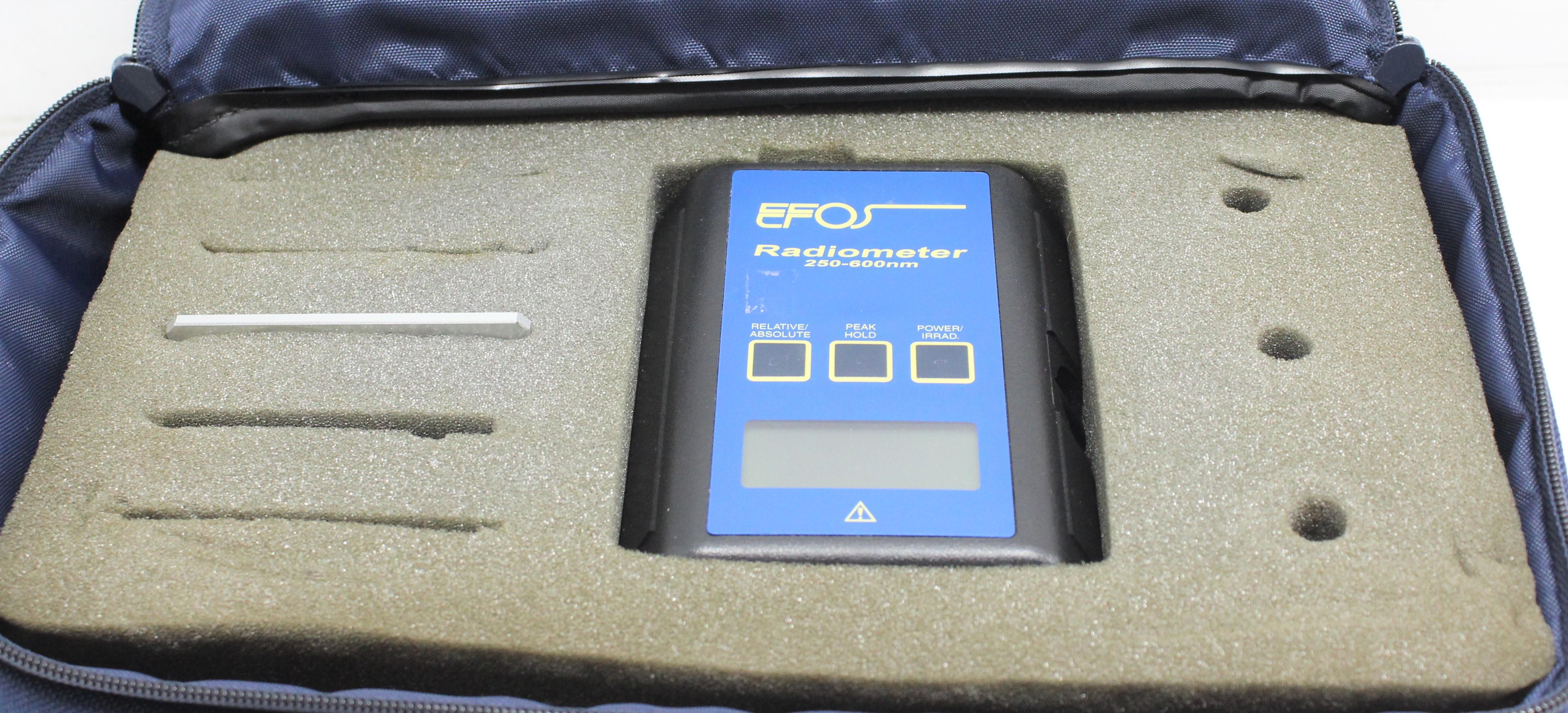 EFOS R5000 Radiometer Analytical Testing Equipment 250-600 nm VG Condition