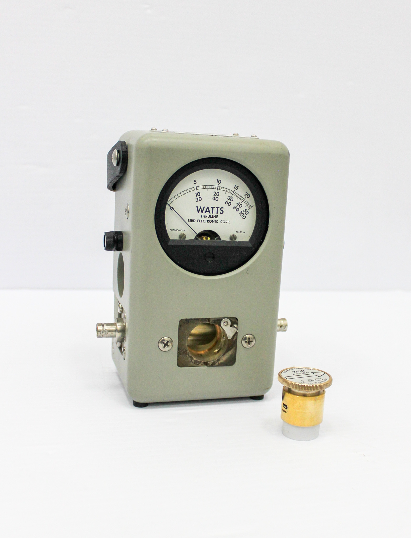 Bird Model 43 RF Directional Wattmeter Measures 100mW-10kW