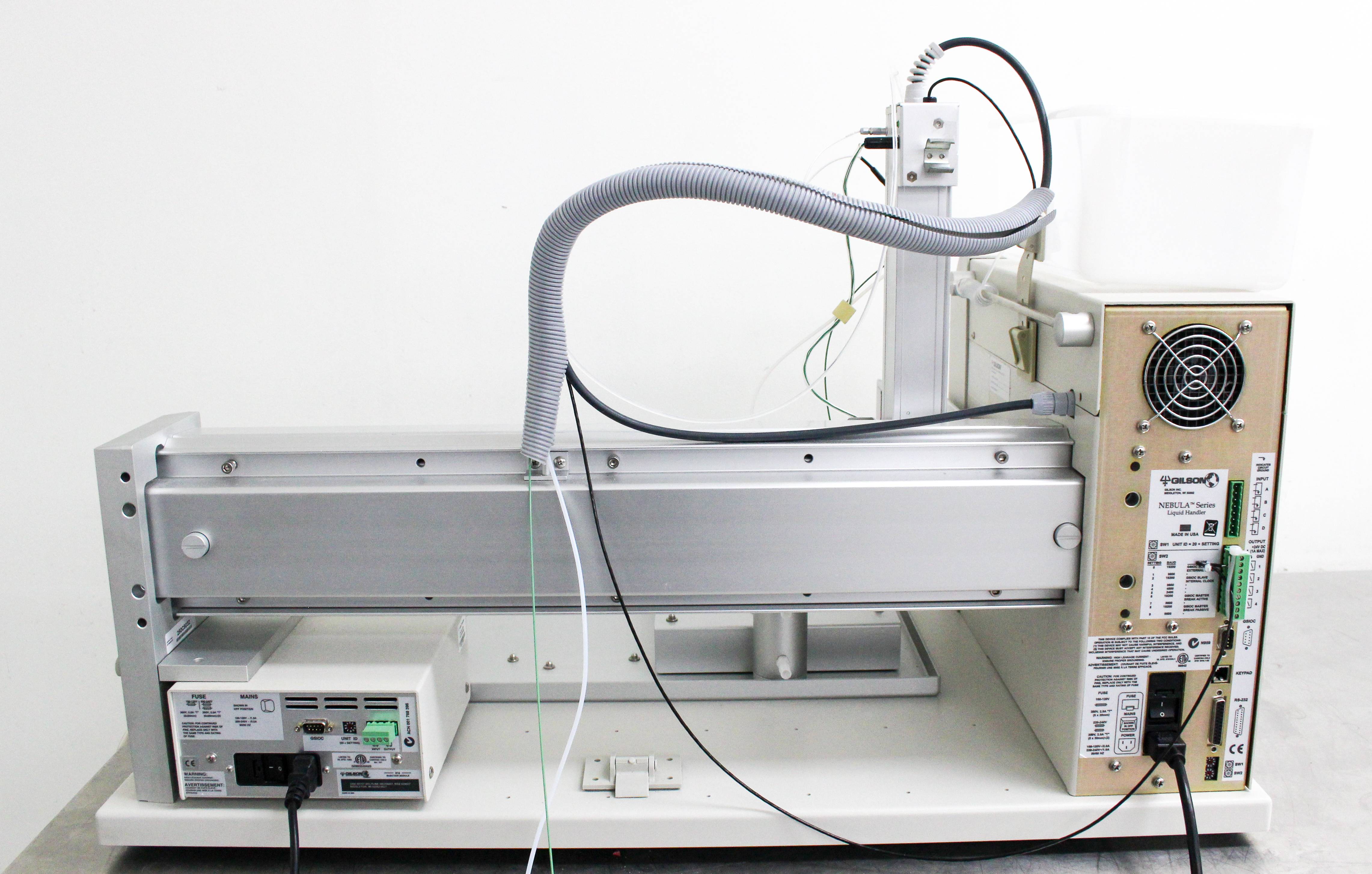 Gilson Nebula 215 Liquid Handler Automated High-Throughput Sample Transfers