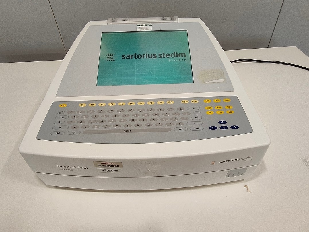 Sartorius Sartocheck 4 Plus Integrity Tester High-Accuracy Pressure Drop Bag 300mbar