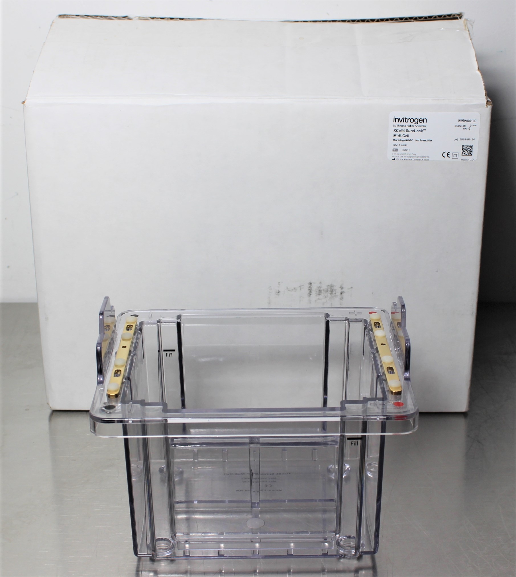 Invitrogen XCell4 SureLock Midi-Cell Electrophoresis System Durable Efficient