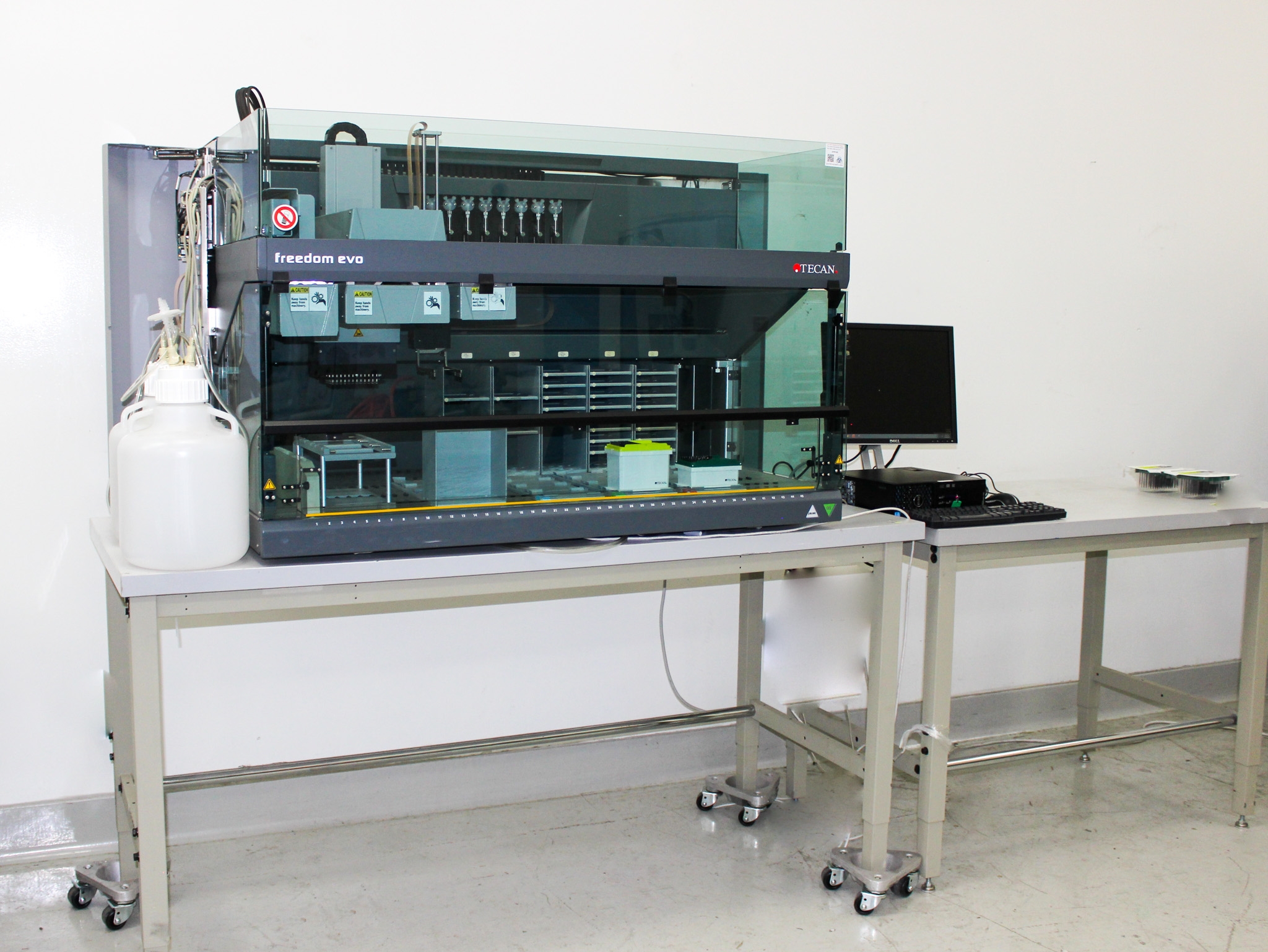 TECAN Freedom EVO-2 150 Base Liquid Handler System with Computer