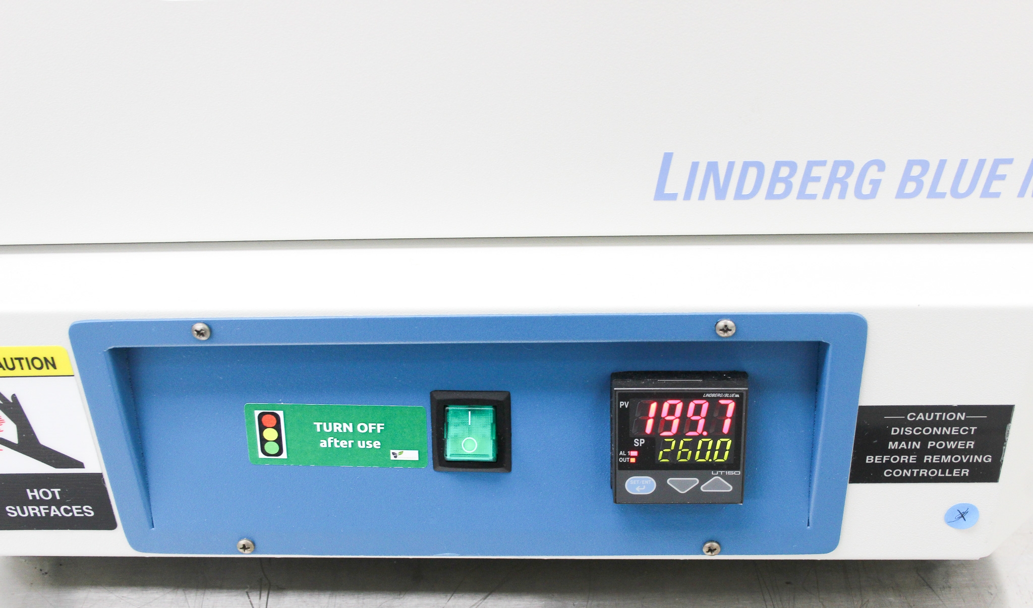 Thermo Lindberg Blue VO914A Vacuum Oven 18.6L Digital Control Used