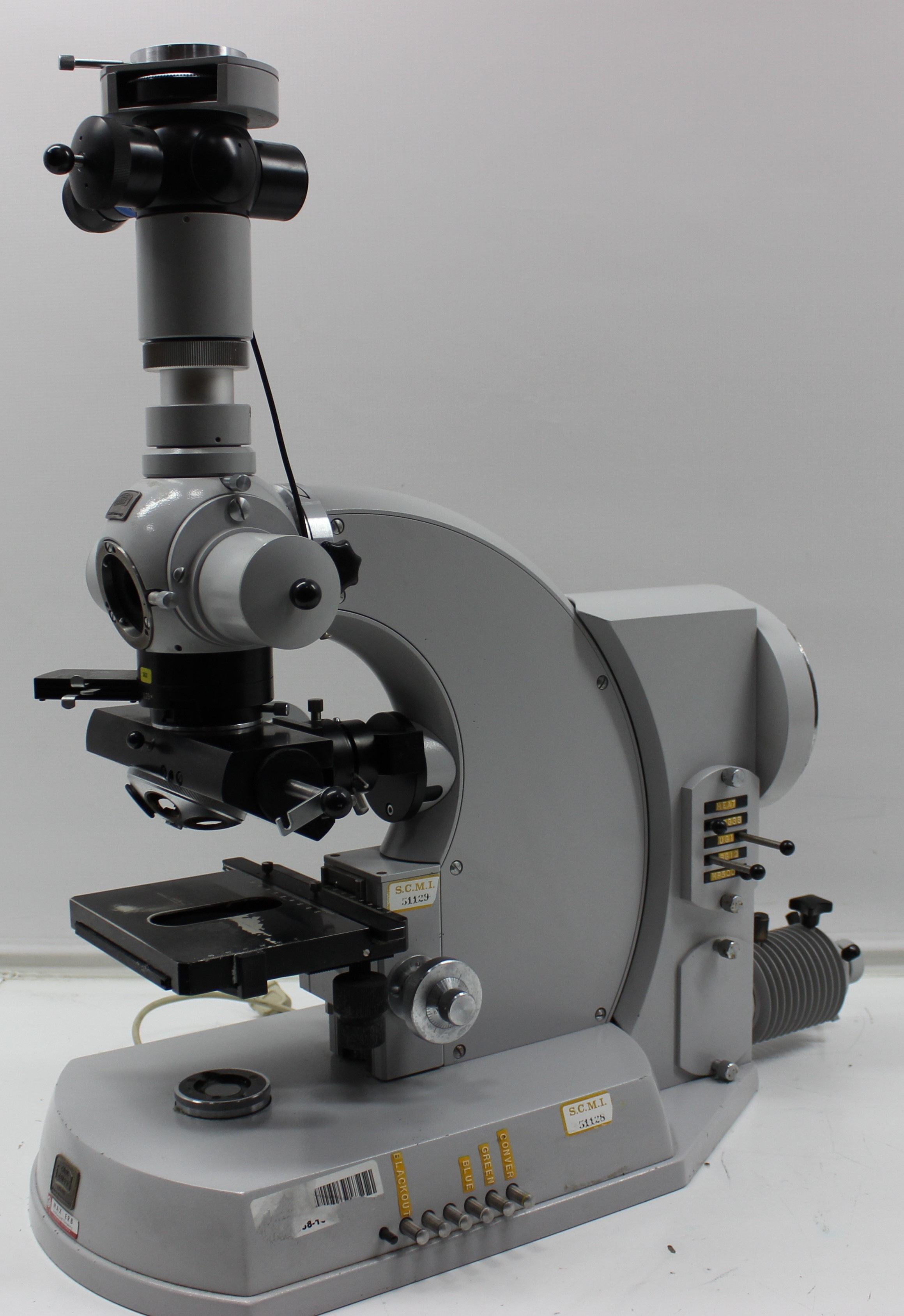 Carl Zeiss III RS 46 62 49 Microscope Imager w/ Eye Piece Adapter Zeiss