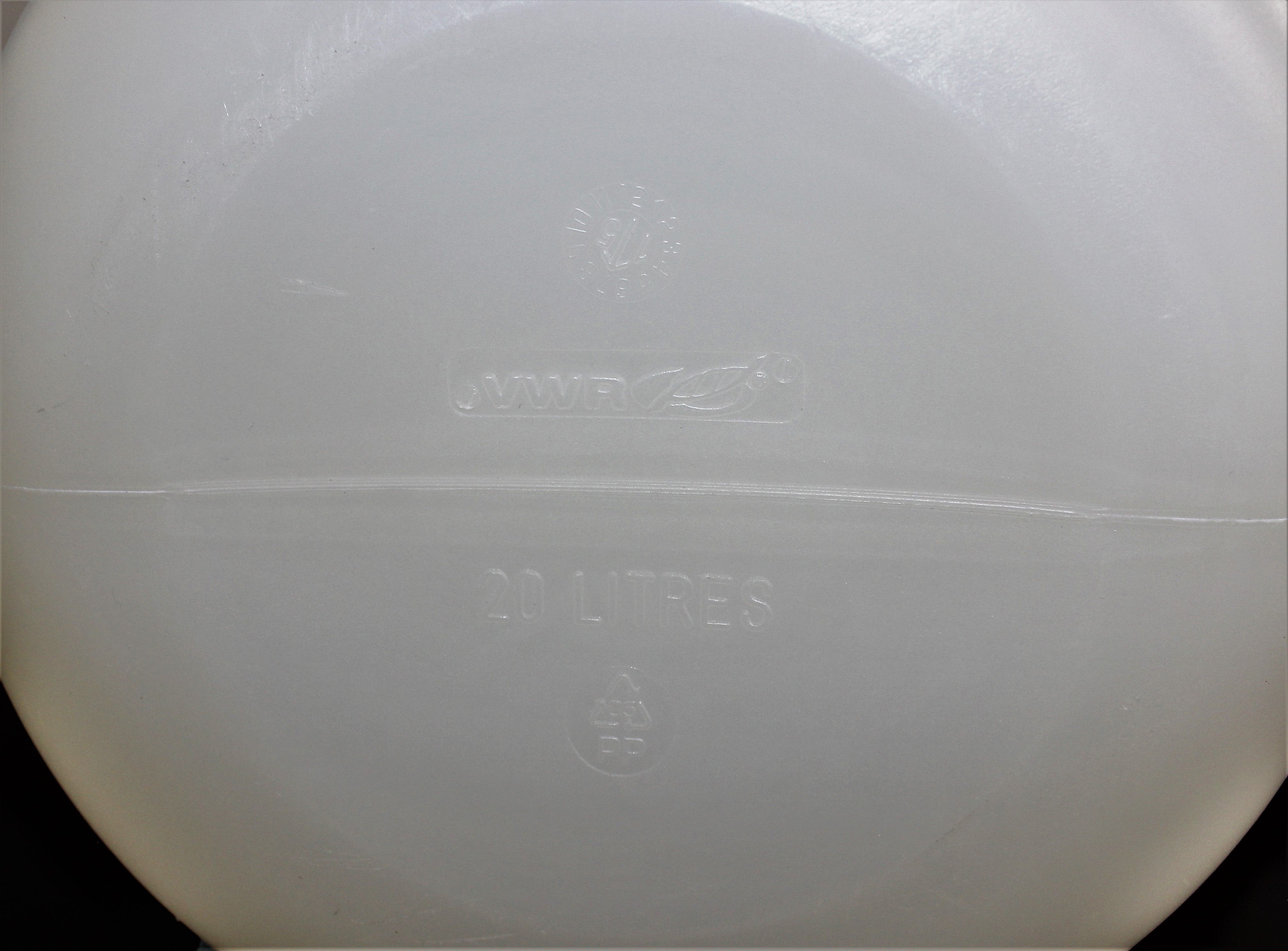 VWR Round Carboy 20L Narrow Mouth for Solution Storage and Dispensing