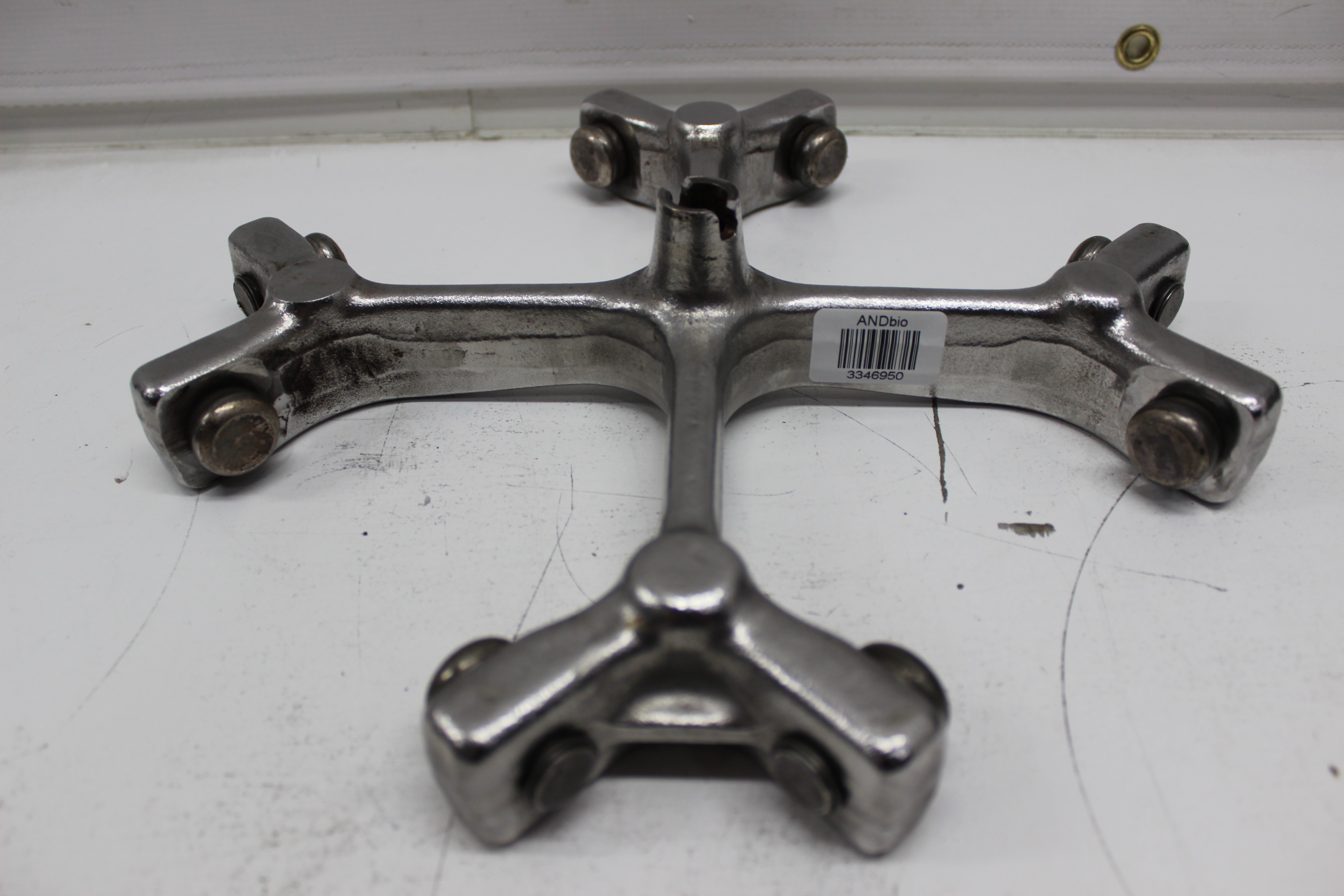 Unknown Centrifuge Swinging Bucket Rotor 3L Capacity 3750 RPM Stainless Steel