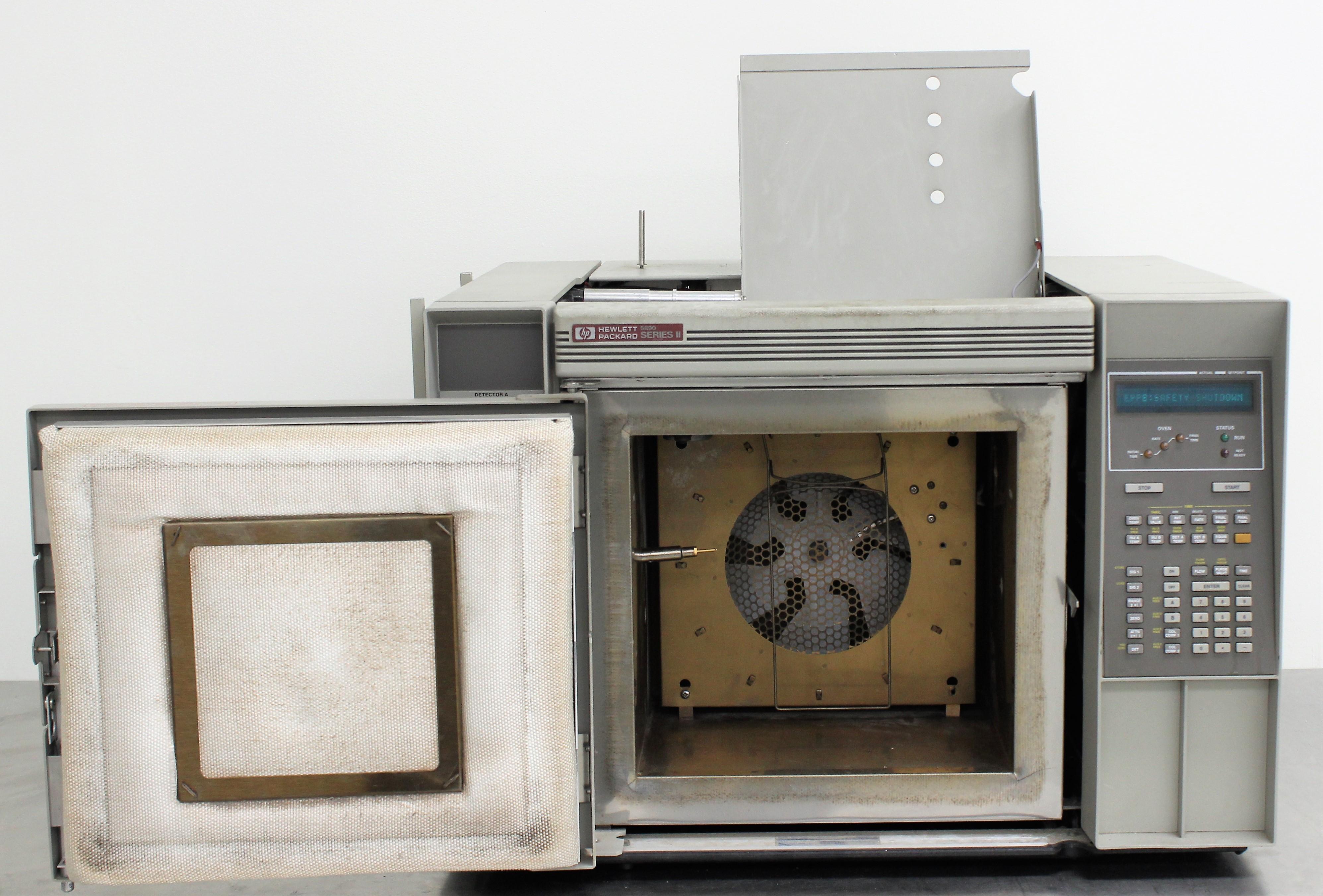 Hewlett Packard 5890 Series II GC System with 5 Inlets 6 Detectors AS-IS