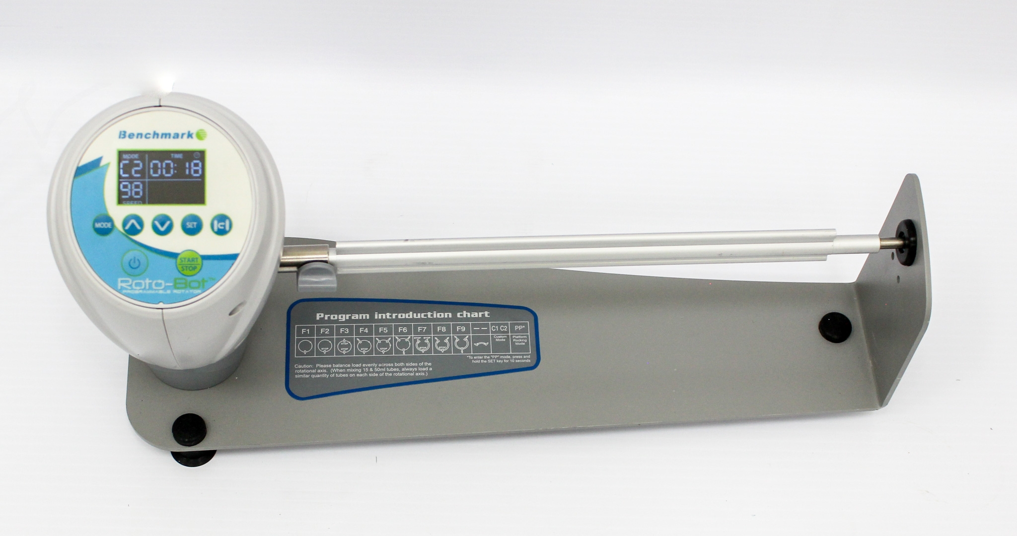 Benchmark R4045 Rotating Mixer 30-Tube Capacity Variable Speed 65 RPM 70C