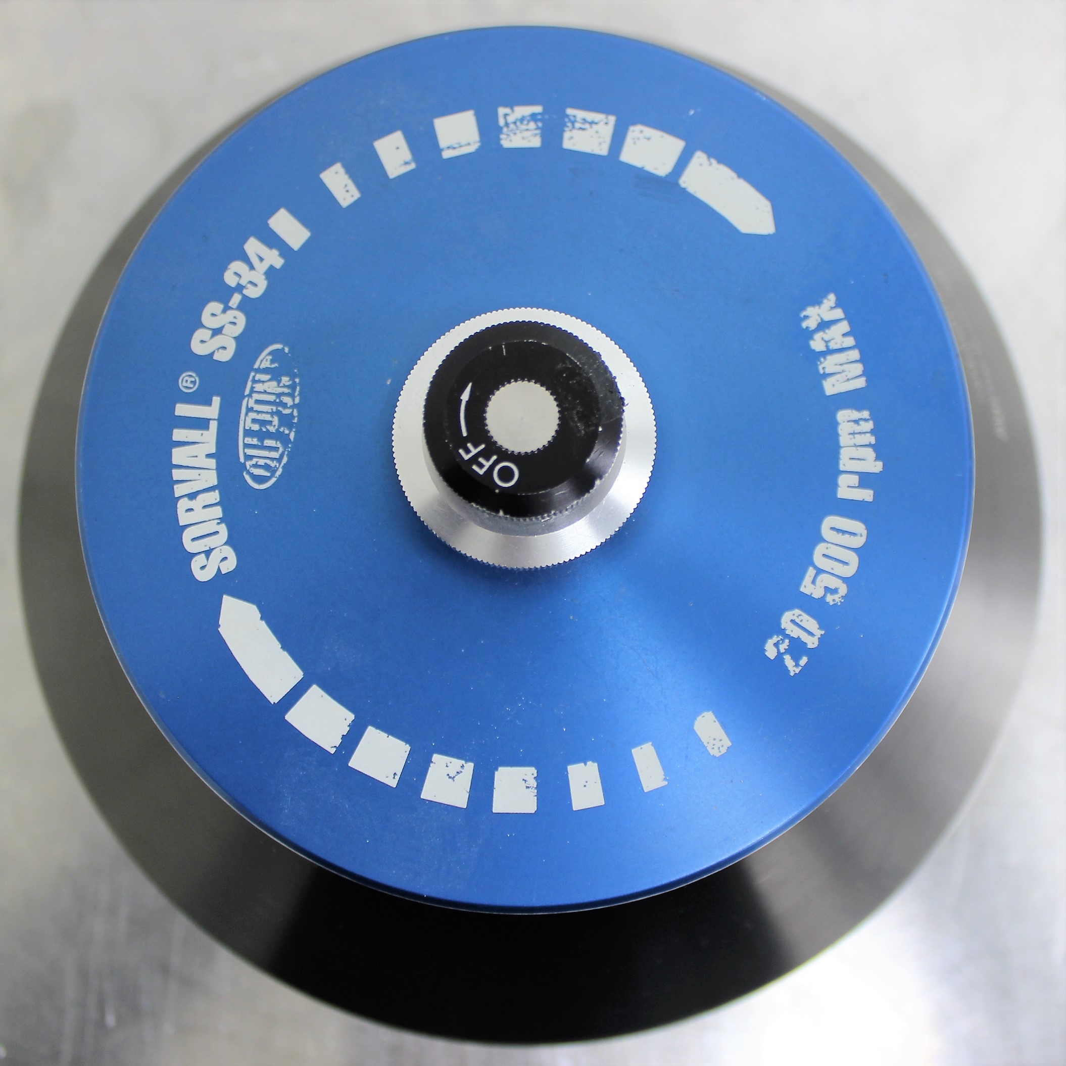 Sorvall SS-34 Fixed Angle Rotor for Centrifugation - 8 x 50 mL Capacity